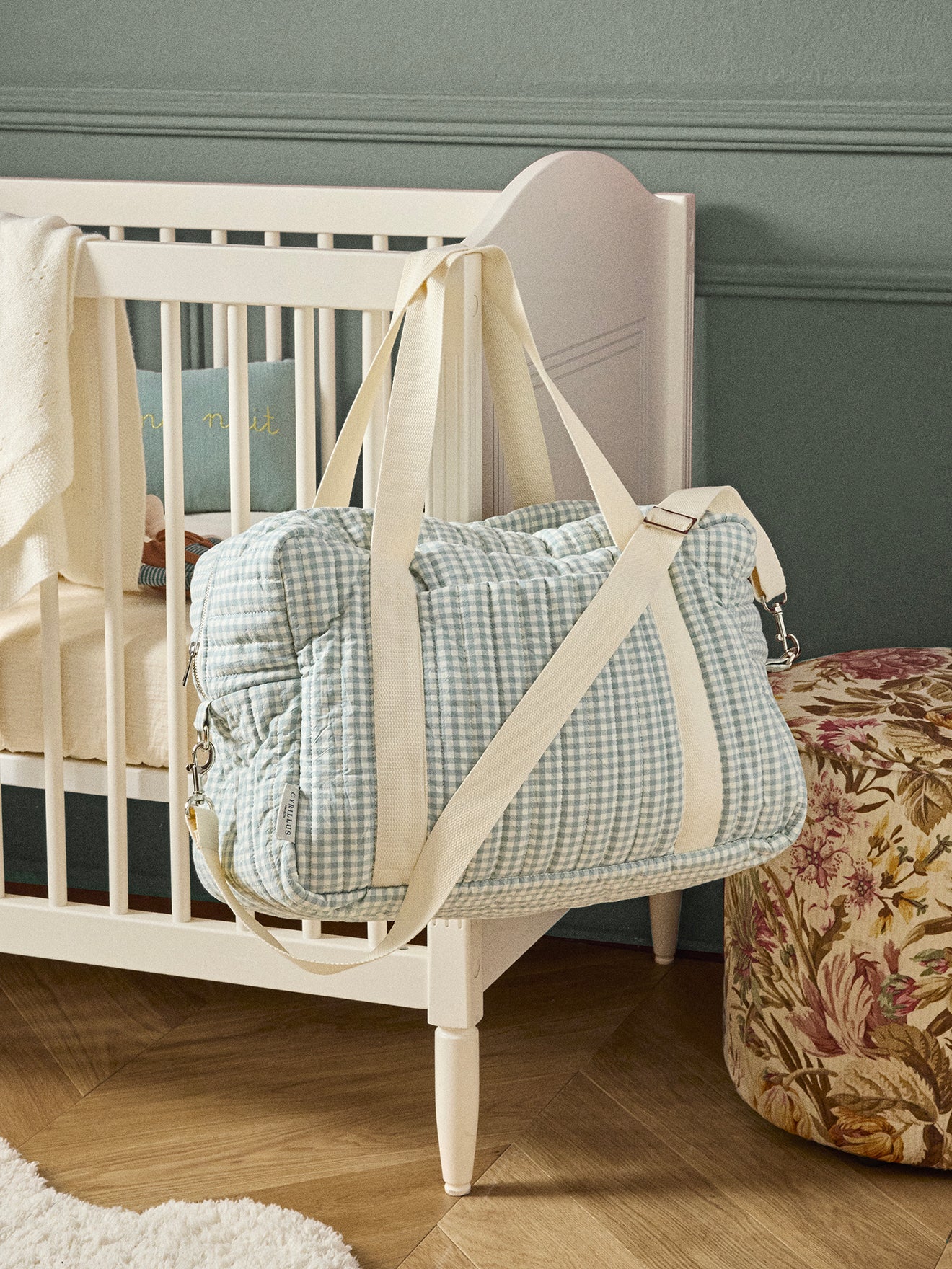 Wickeltasche aus Baumwoll-Gaze