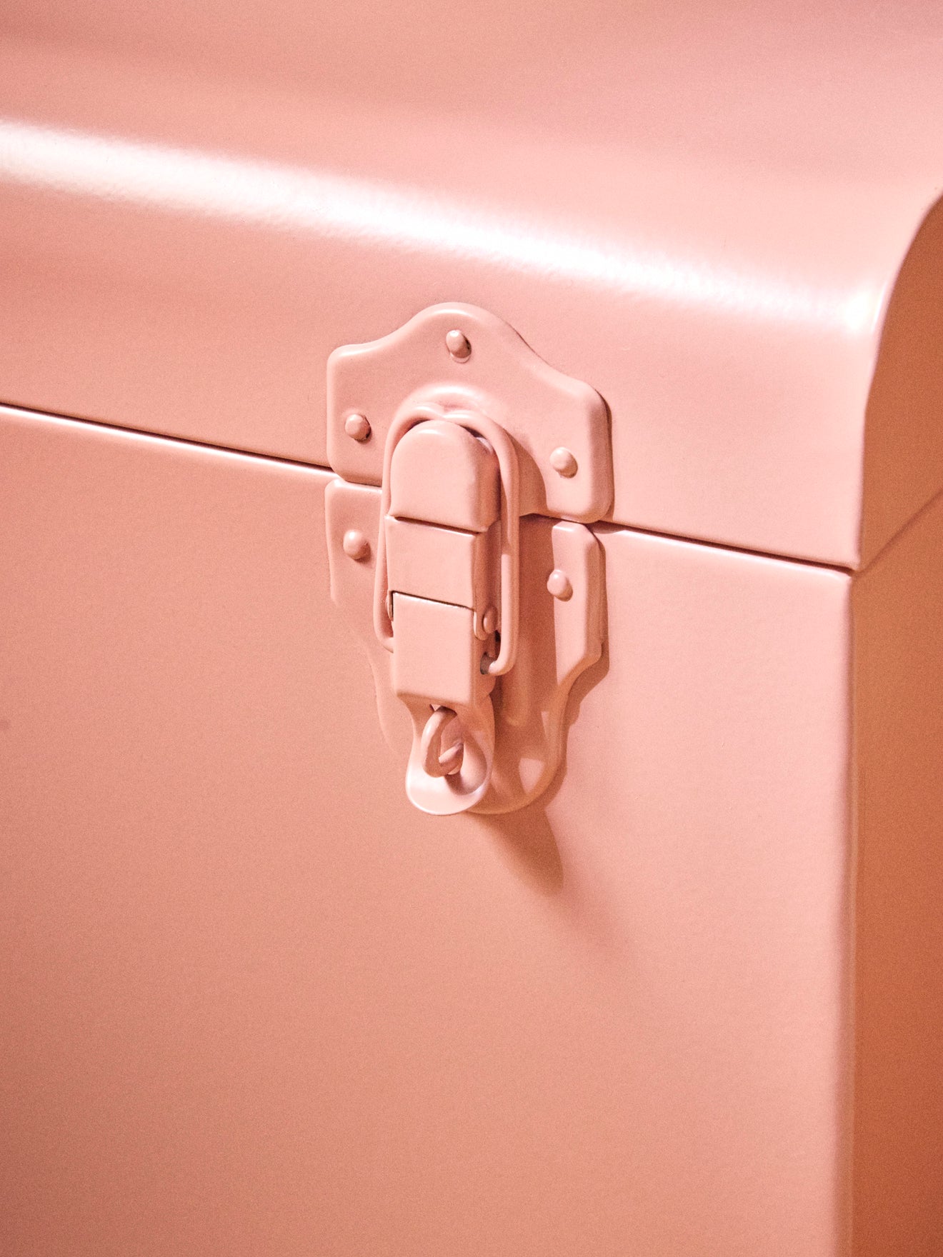 Aufbewahrungstruhe aus Metall