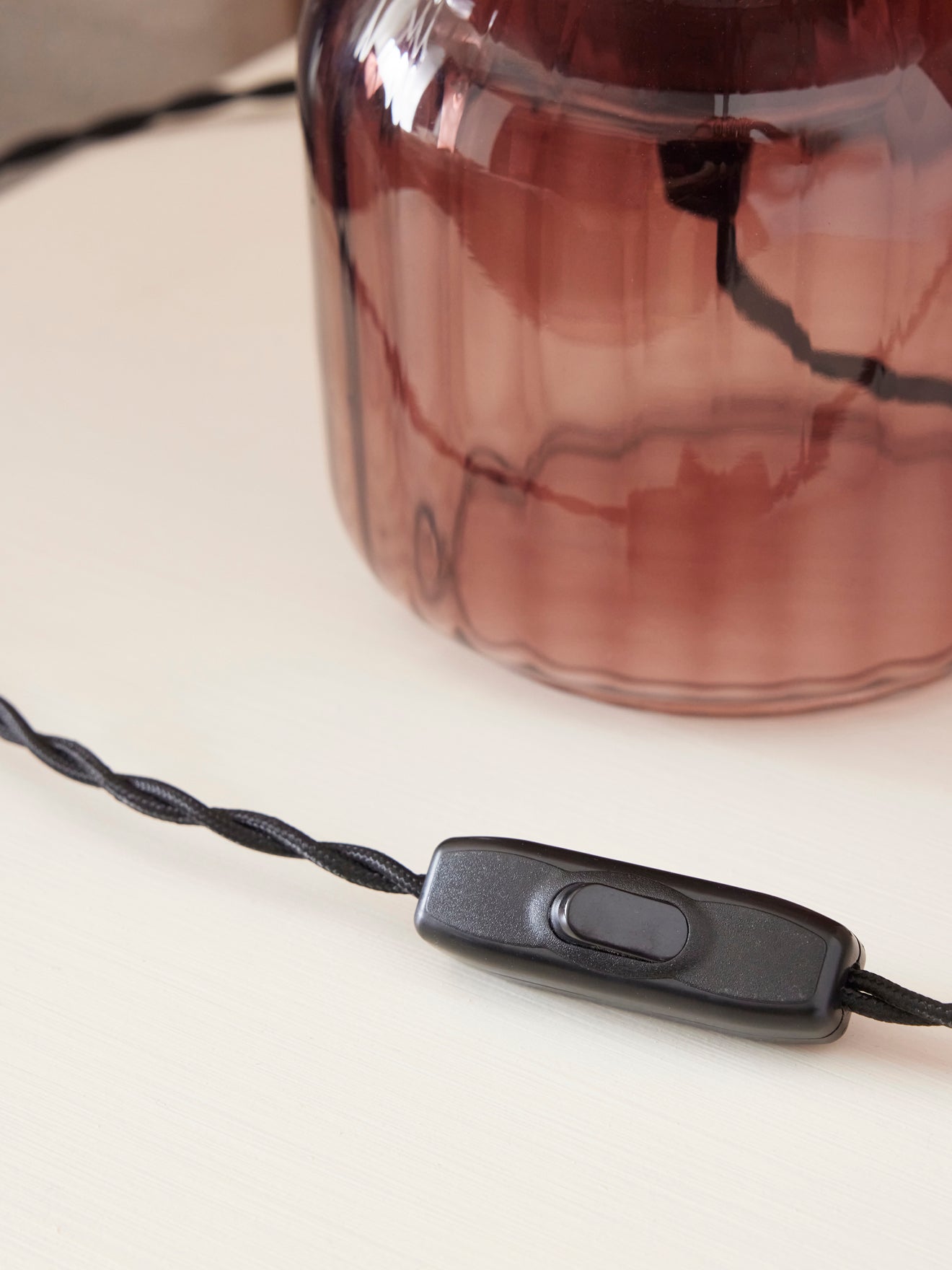 Lampe aus geschliffenem Glas « Martin »