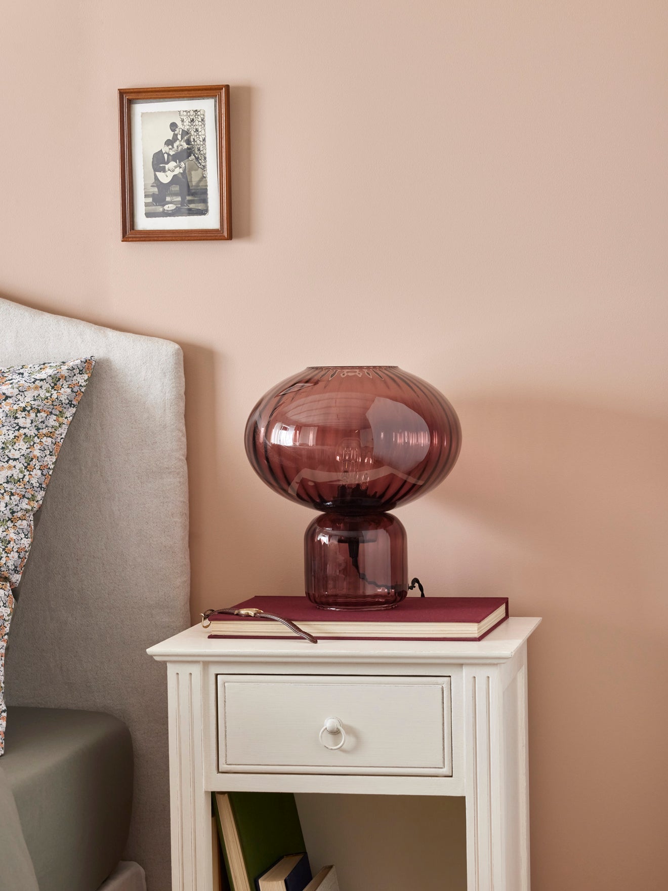 Lampe aus geschliffenem Glas « Martin »