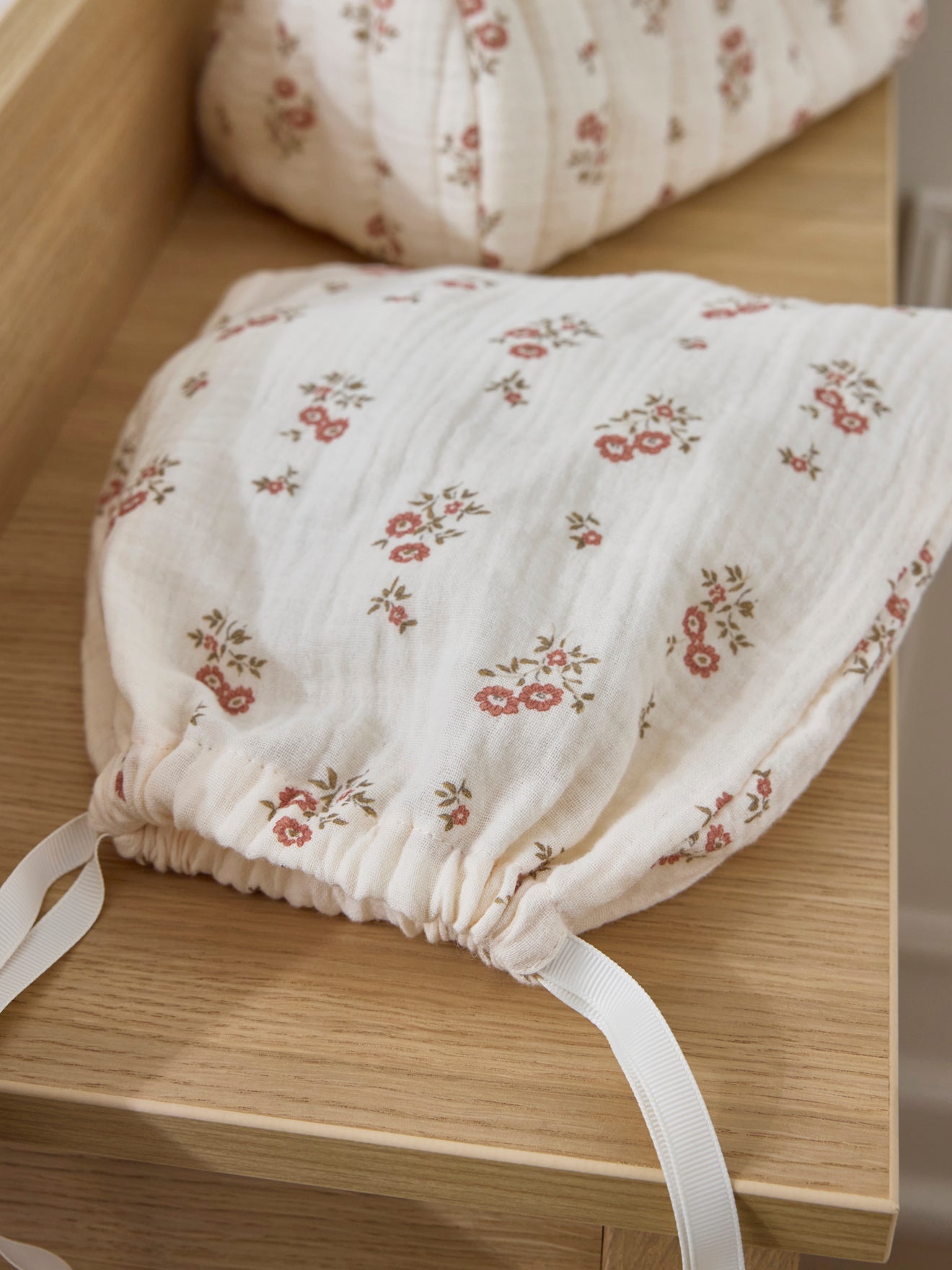 Kulturbeutel und Säckchen aus Baumwoll-Gaze