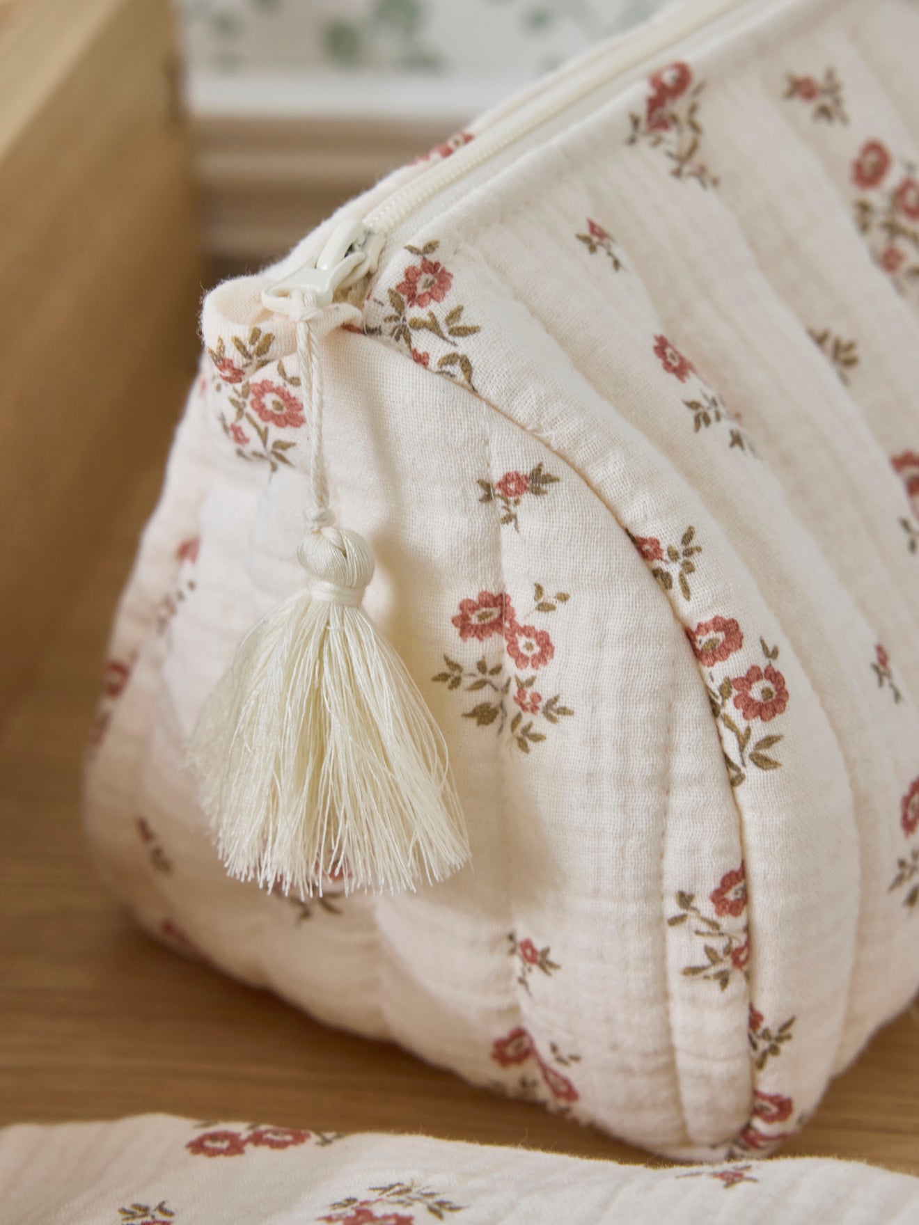 Kulturbeutel und Säckchen aus Baumwoll-Gaze