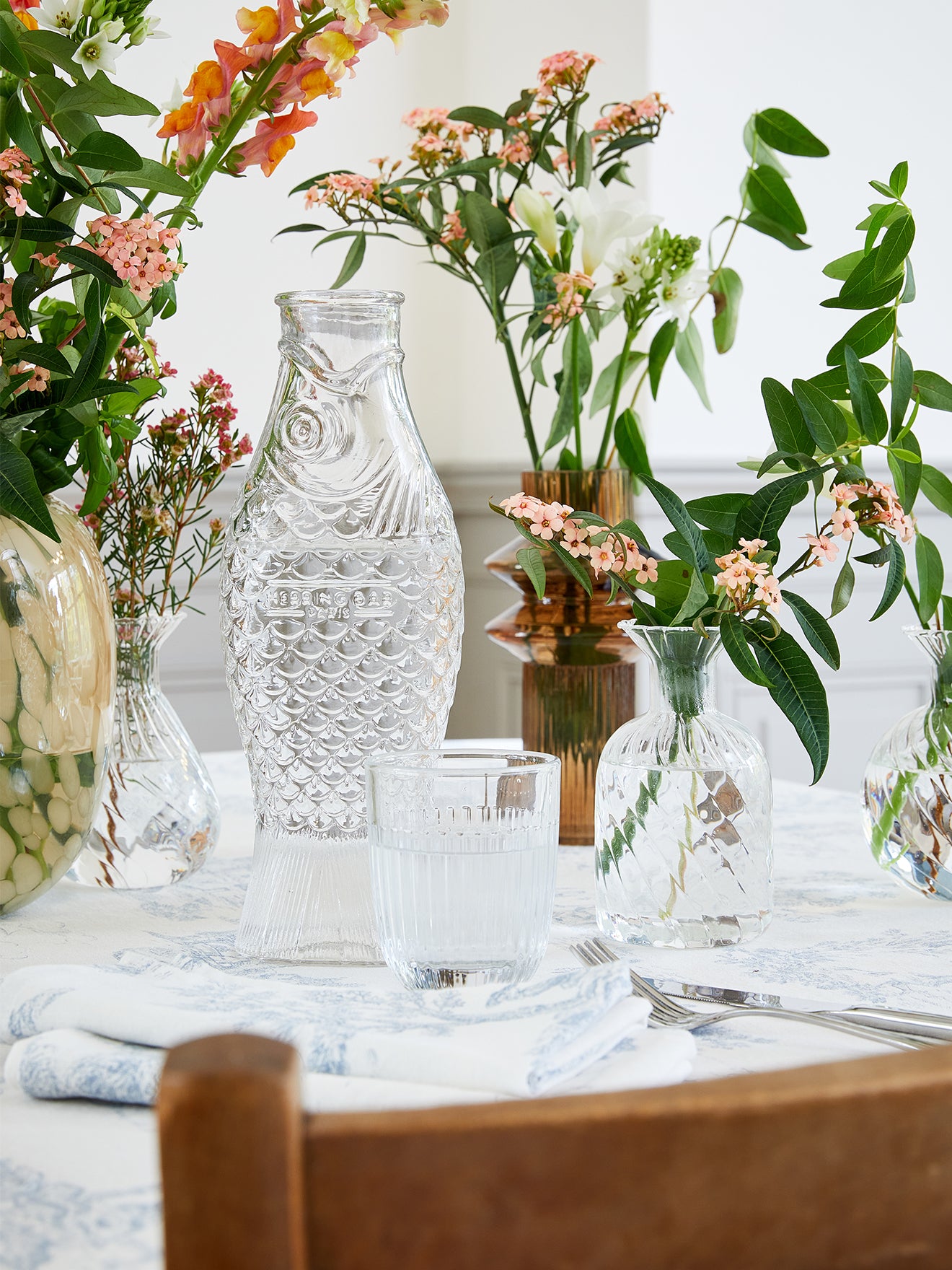 Glaskaraffe Fish & Fish - Serax-Kollektion