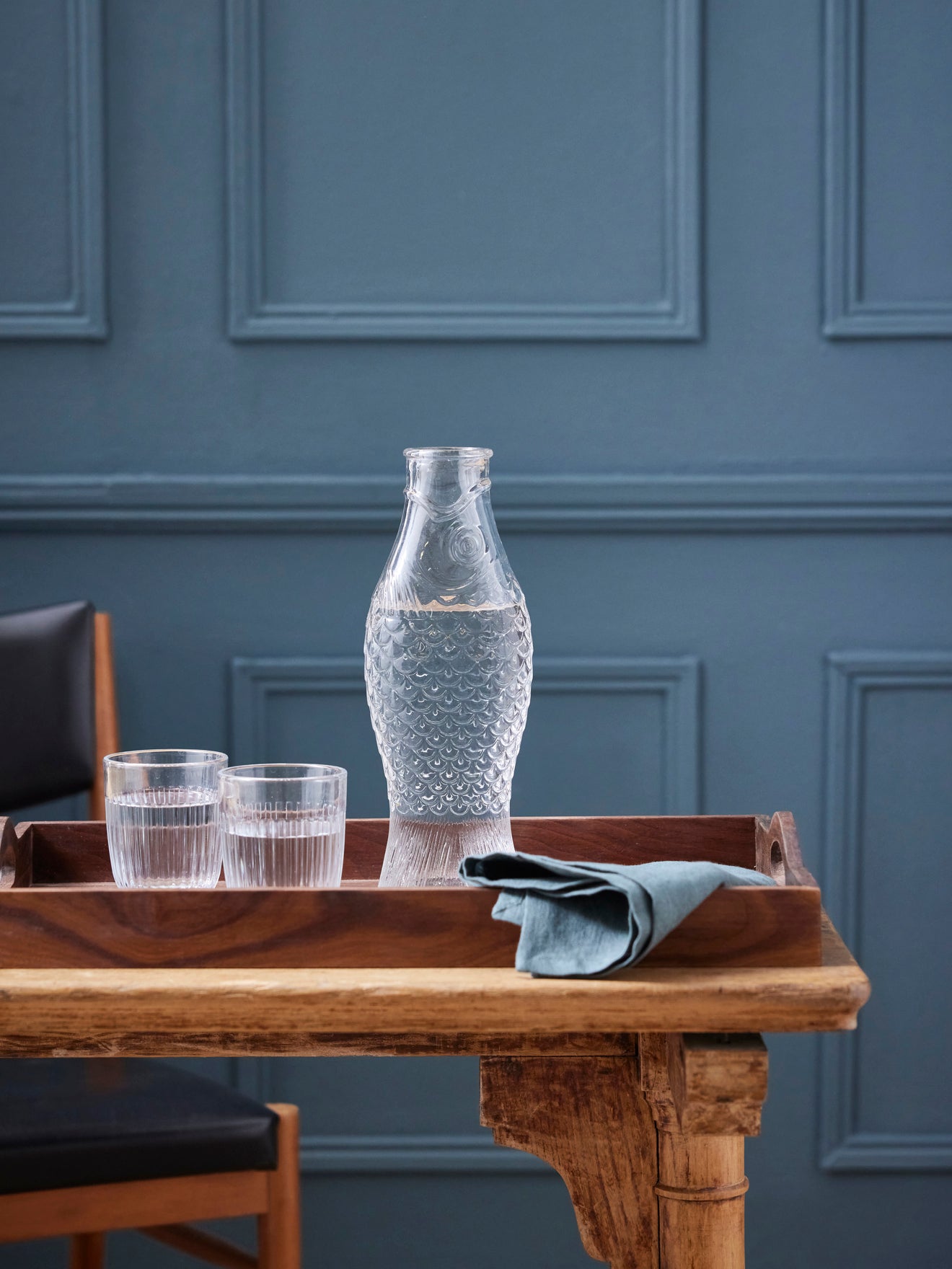 Glaskaraffe Fish & Fish - Serax-Kollektion