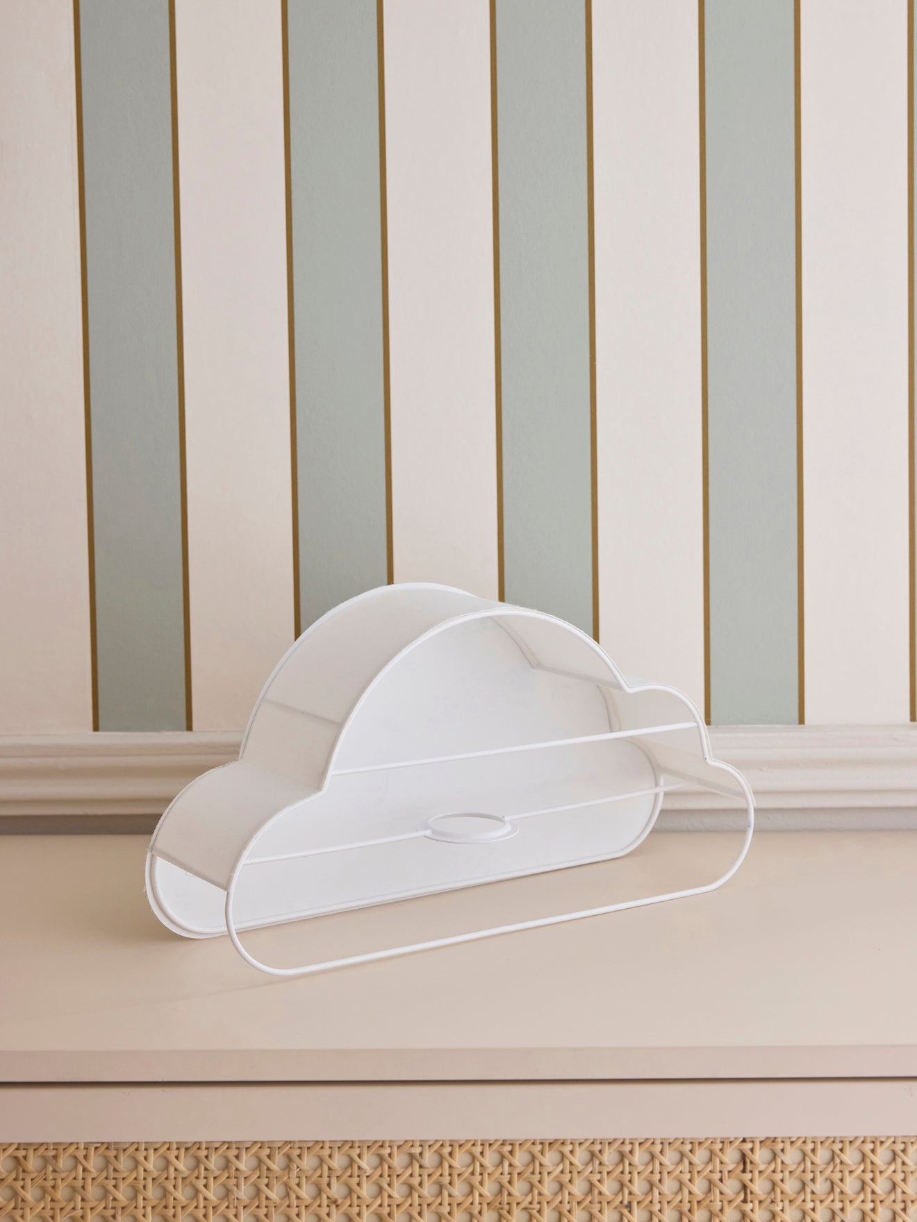 Lampe in Wolkenform mit Liberty-Stoff Jouy-Esprit