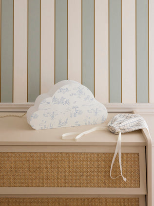 Lampe in Wolkenform mit Liberty-Stoff Jouy-Esprit