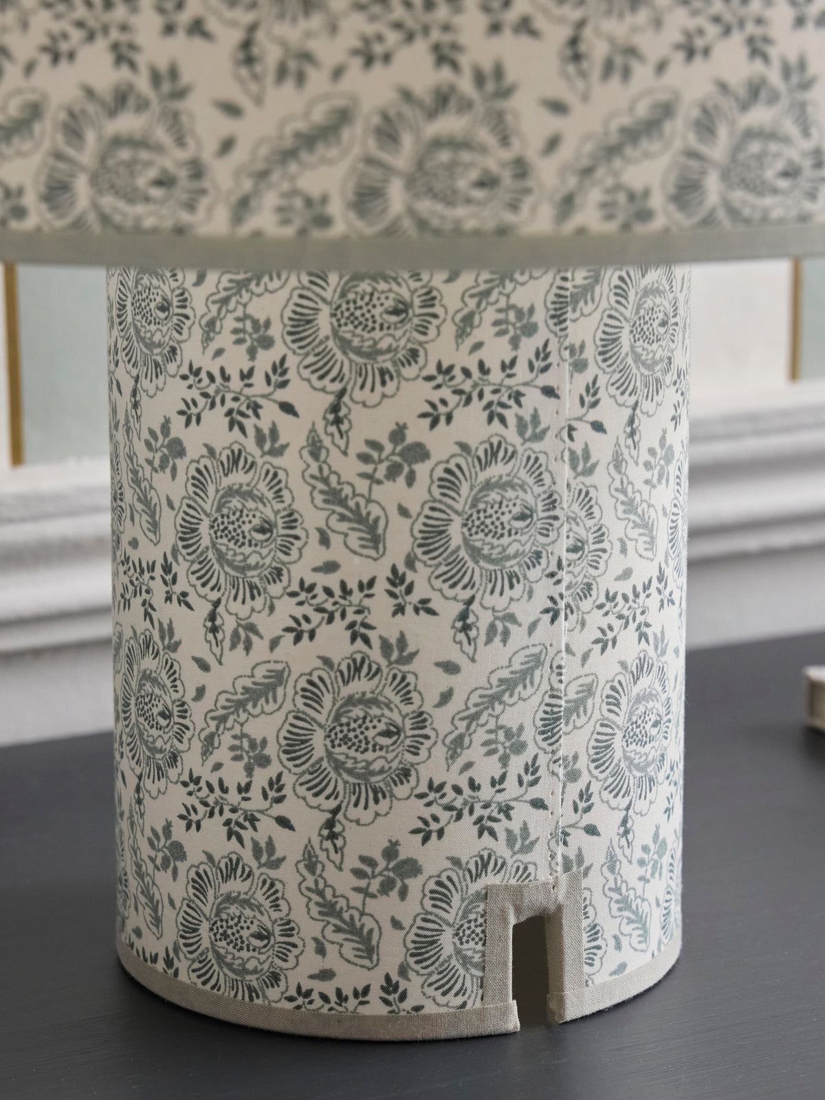 Tischlampe aus Baumwolle - Géraldine-Print