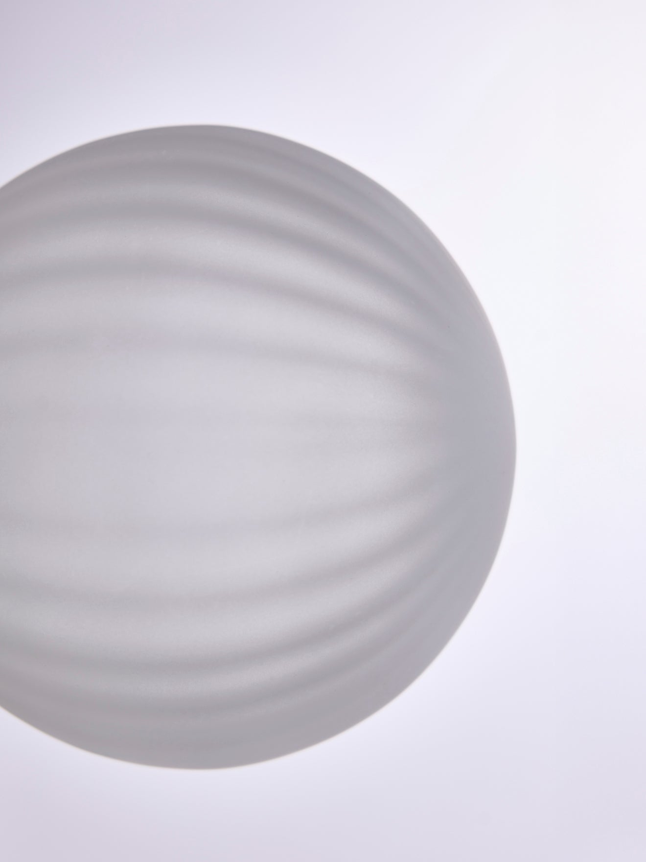 Wandapplikation Doria aus Glas und Metall