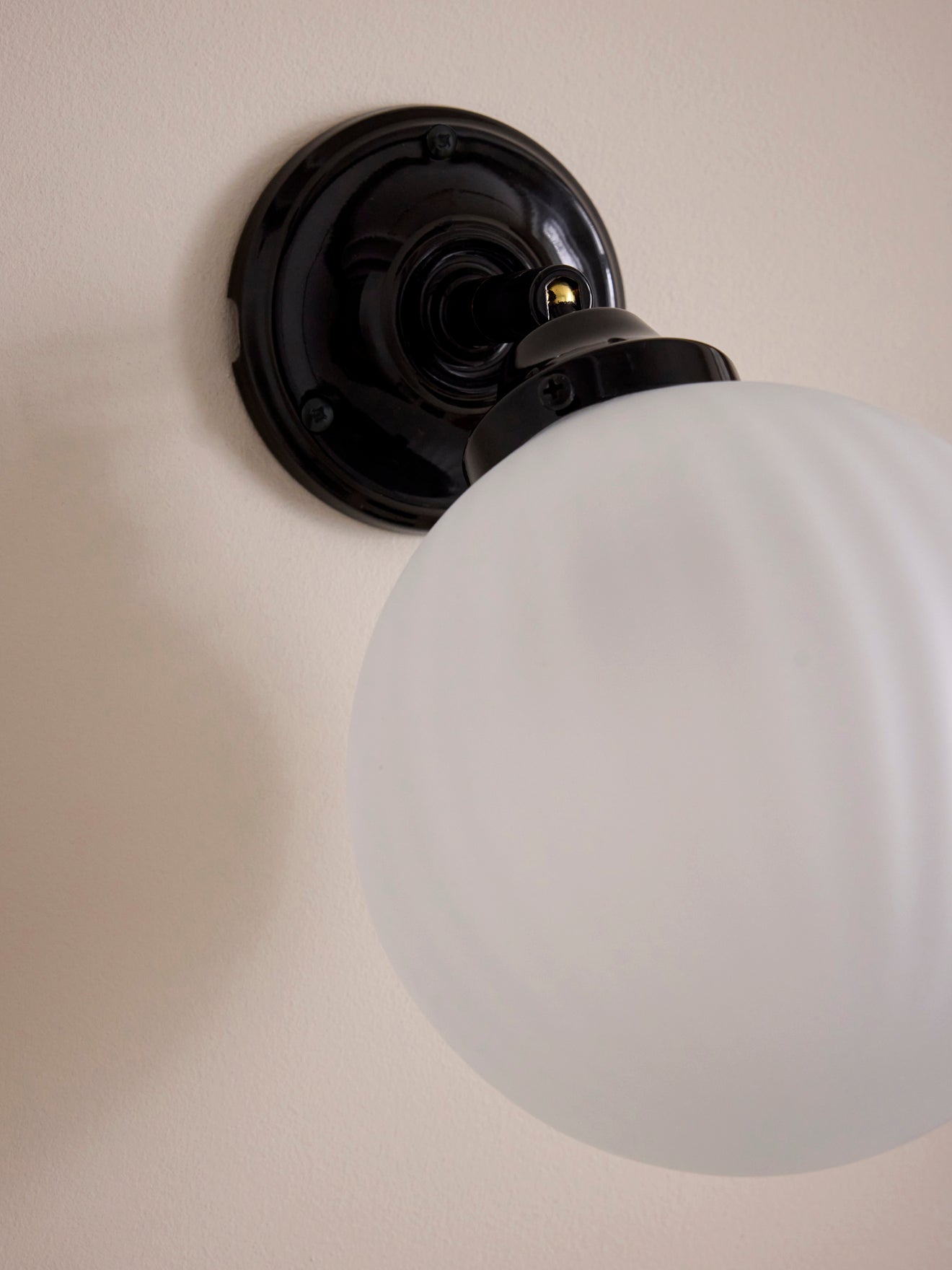 Applique Zélie en verre et céramique