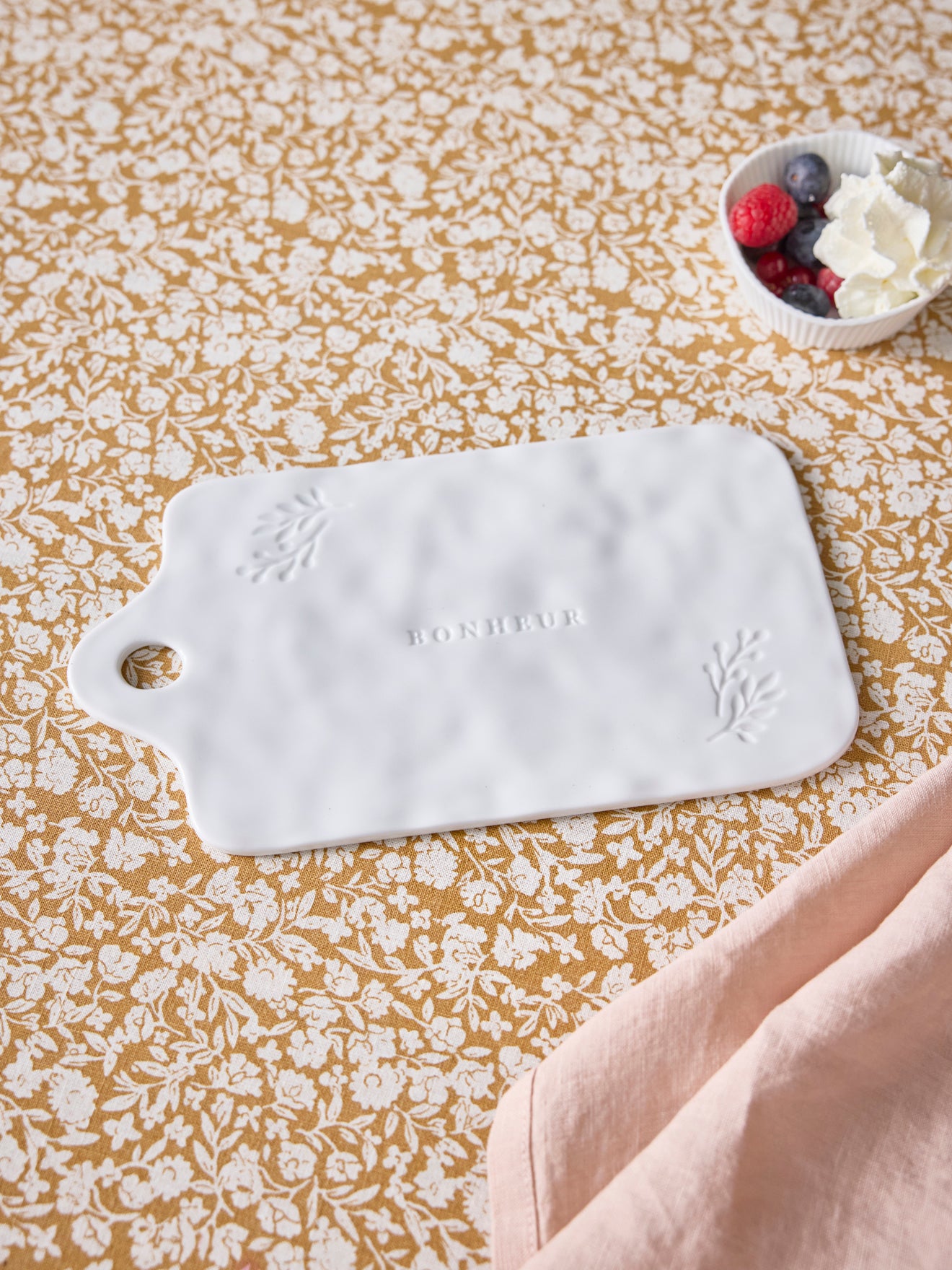 Planche de présentation en céramique