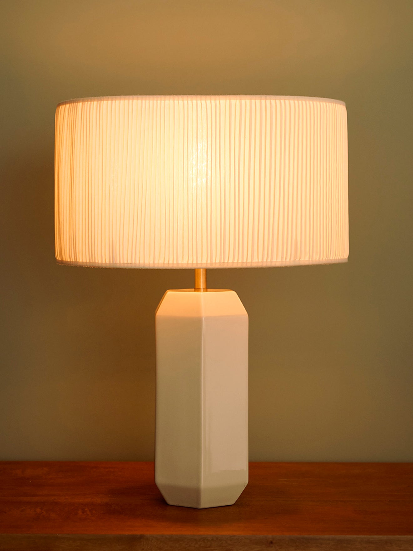 Pied de lampe en céramique - Grand modèle Victoire