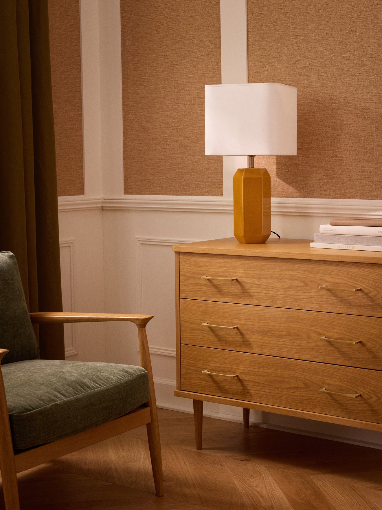 Lampensockel « Victoire » aus Keramik – grosses Modell