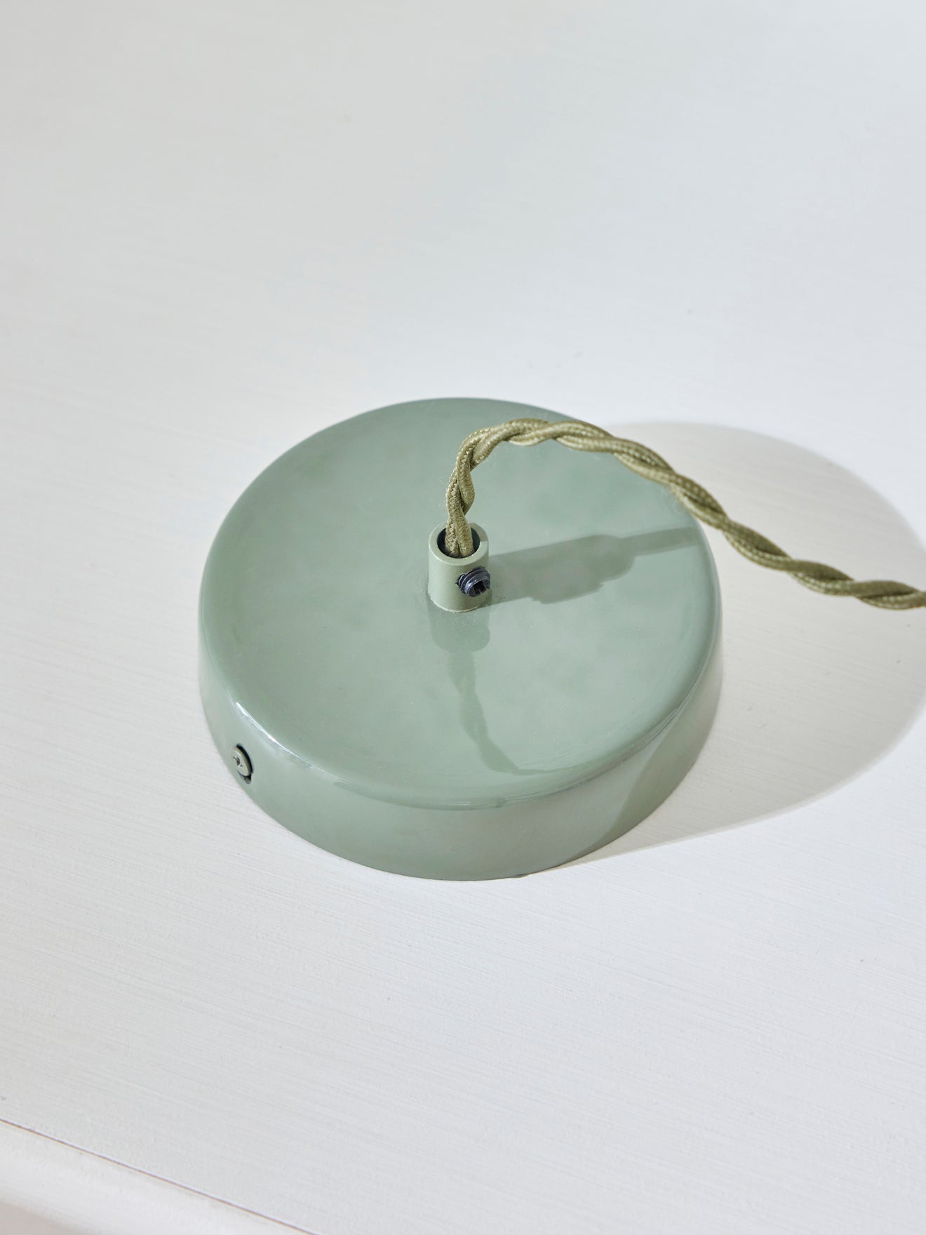 Hängeleuchte Aline aus emailliertem Metall - kleines Modell