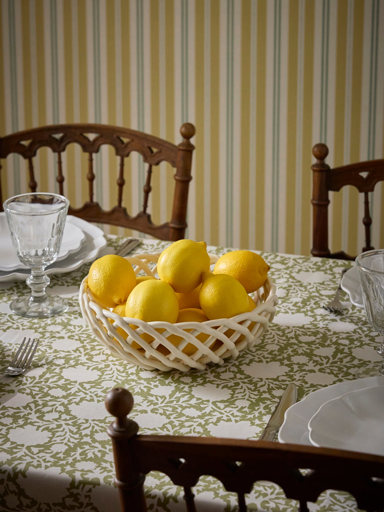 Corbeille à fruits en céramique