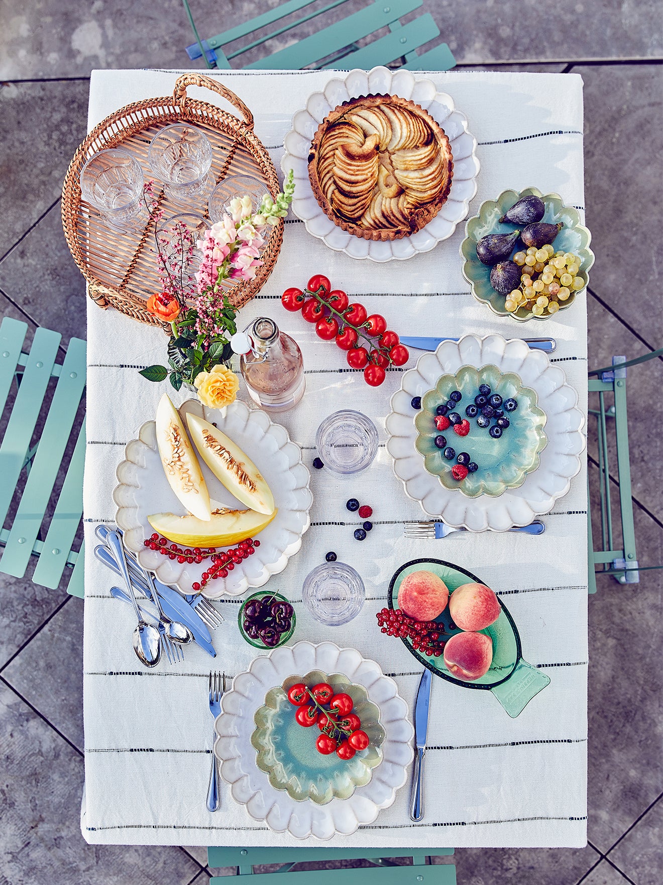 Dessertteller « Marrakesch » im 6er-Set - Costa Nova-Kollektion