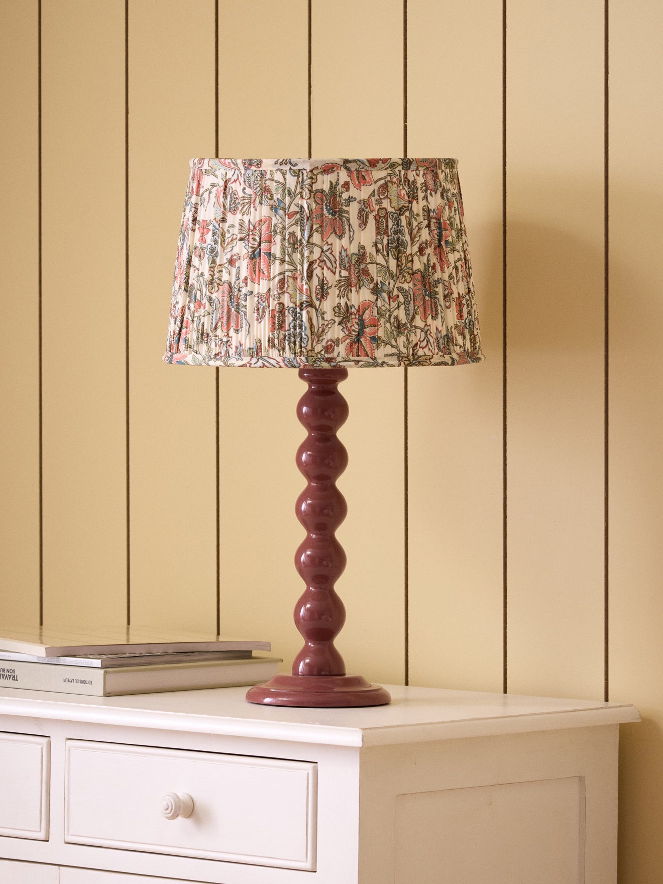 Pied de lampe en bois Bertille - Moyen Modèle