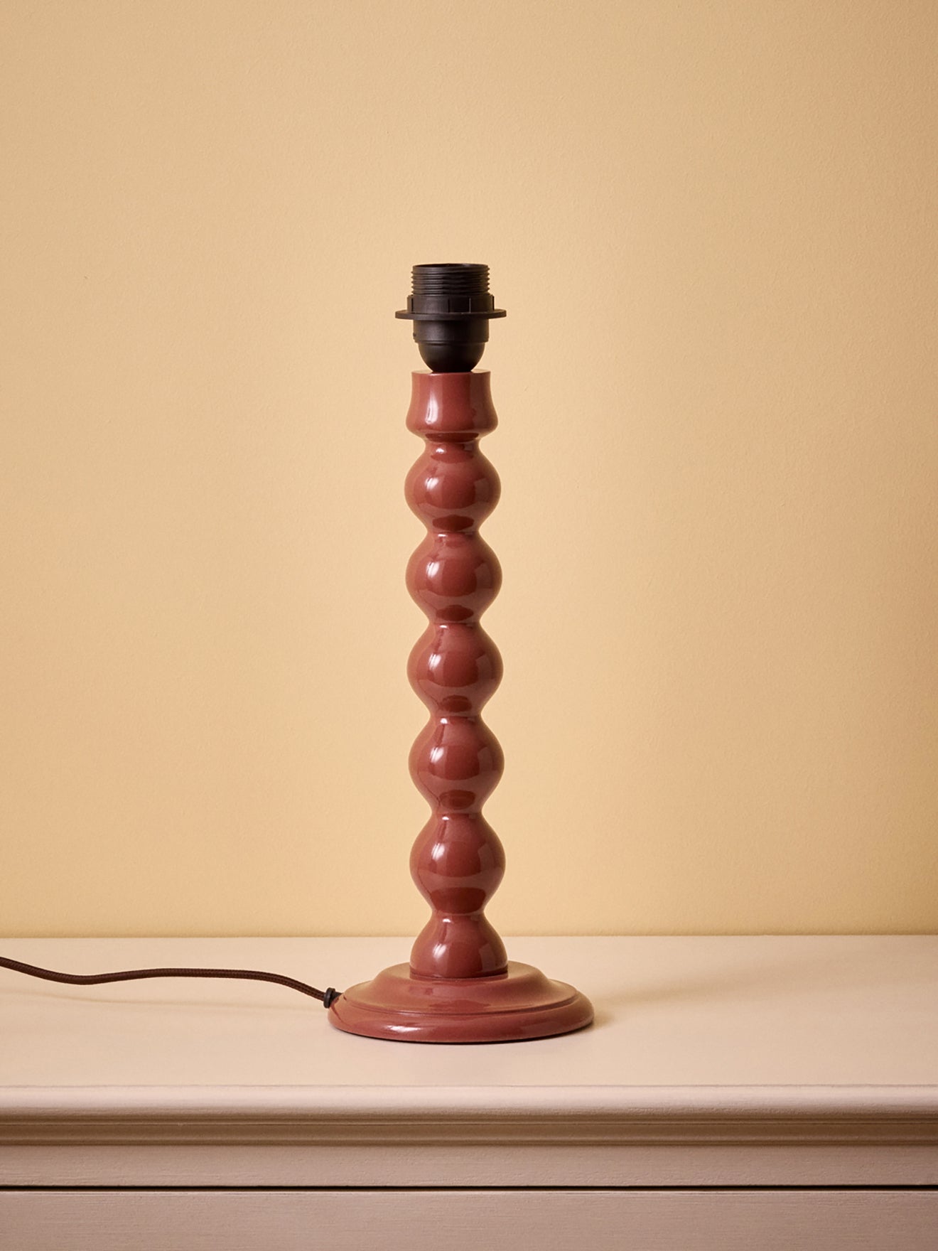 Pied de lampe en bois Bertille - Moyen Modèle