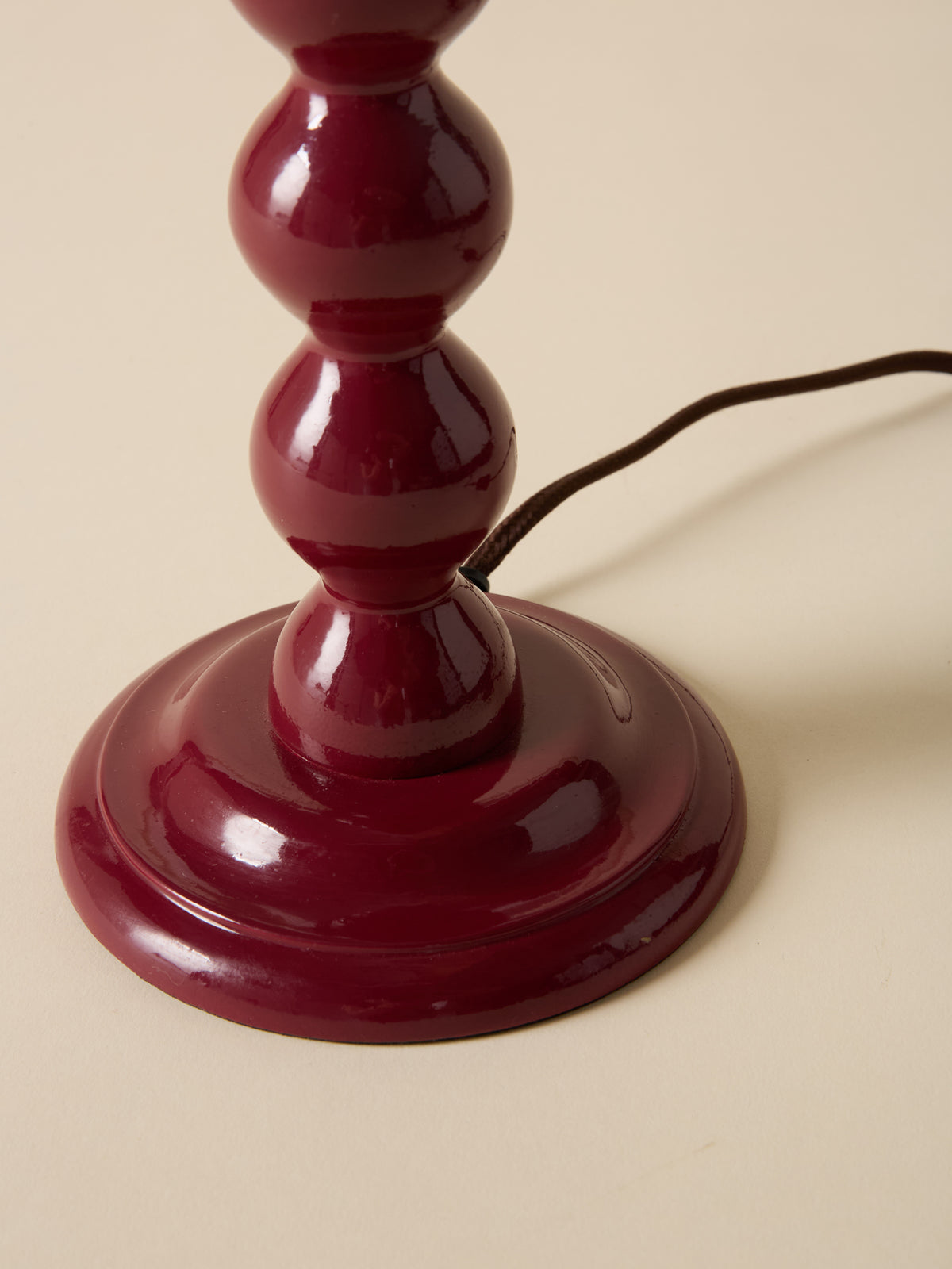 Pied de lampe en bois Bertille - Moyen Modèle