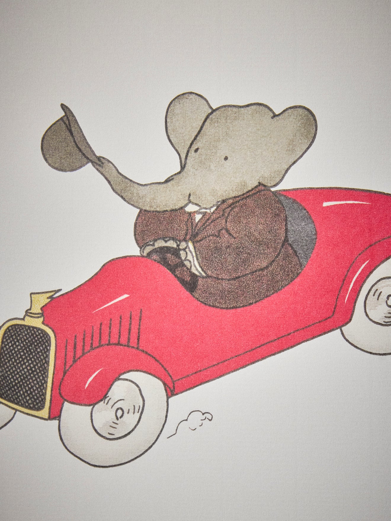 Affiche Babar Auto - Oneart