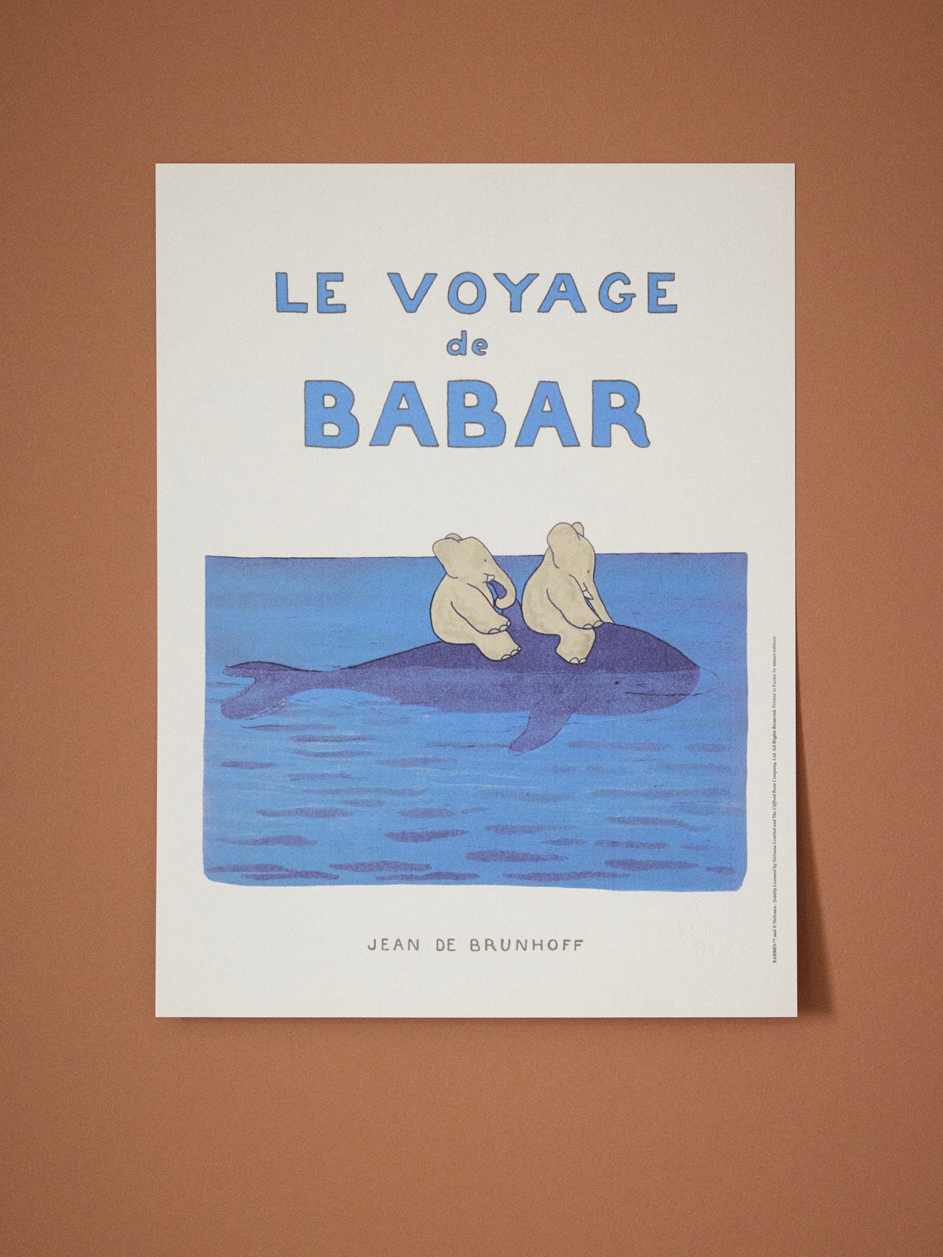 Plakat Babar Reise - Oneart