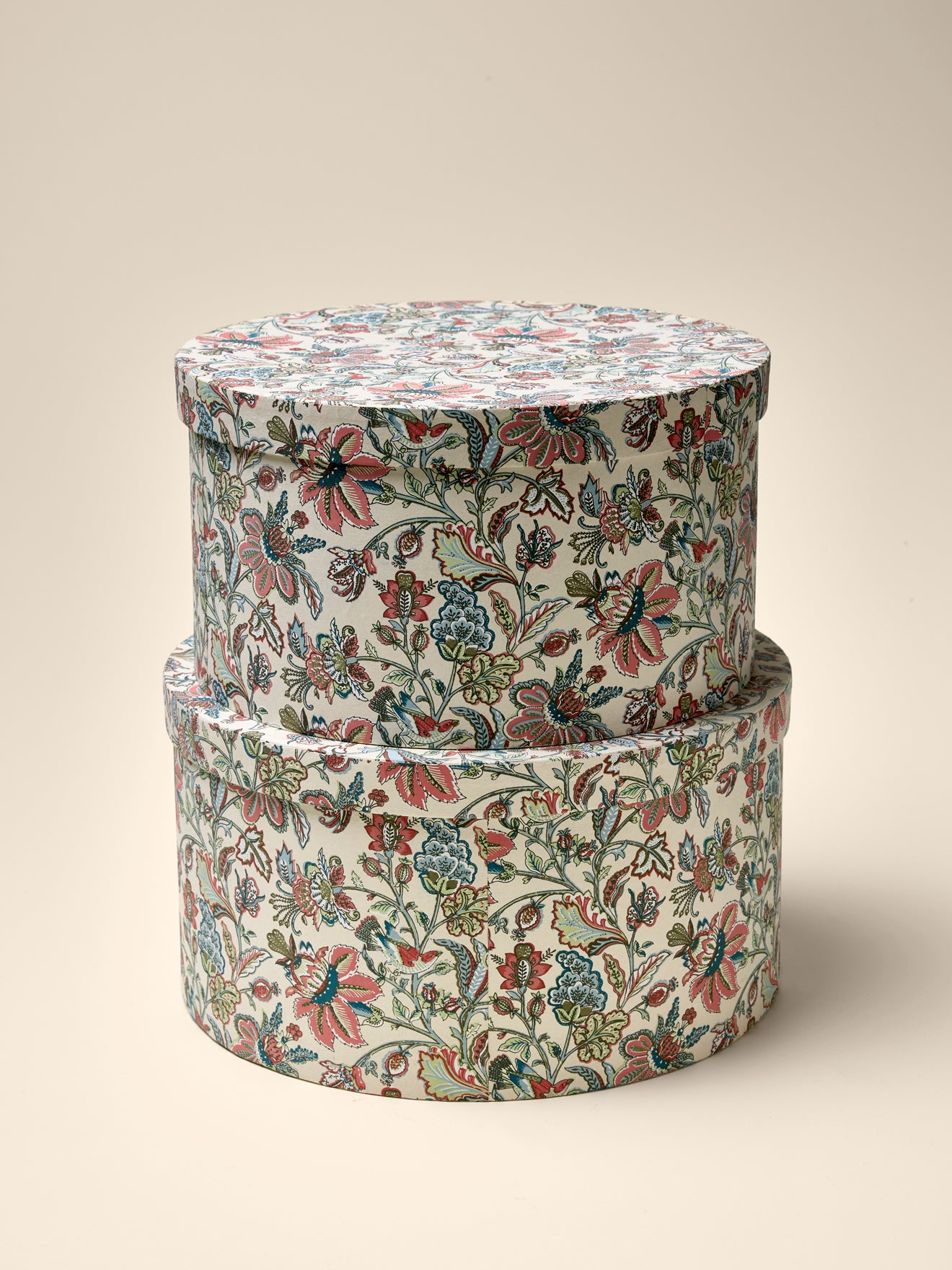 Runde Papierboxen « Augustine » – 2er-Set