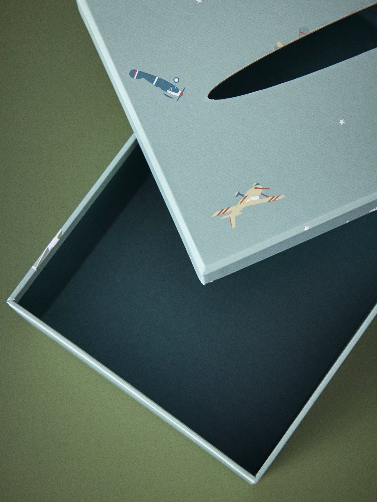 Papiertaschentuchbox mit Druck