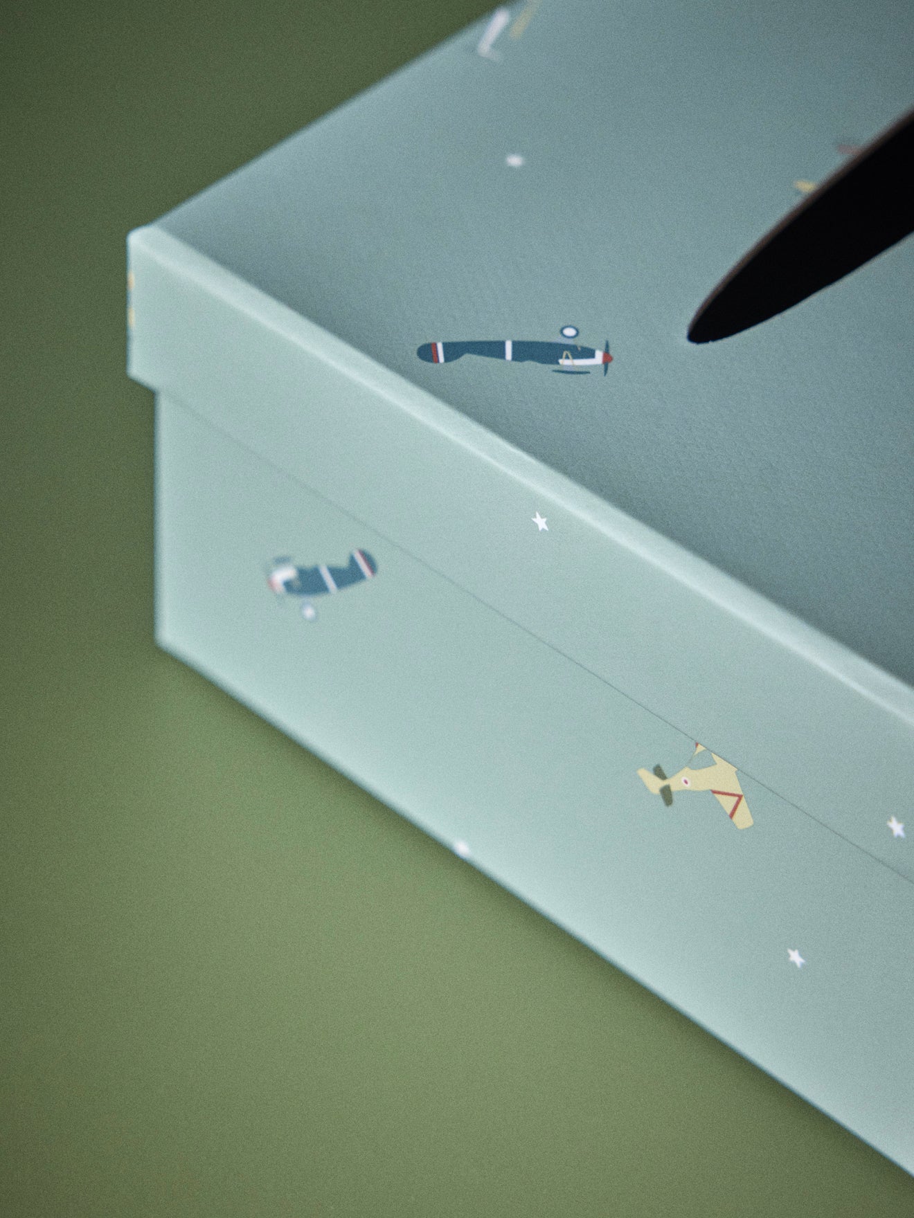 Papiertaschentuchbox mit Druck