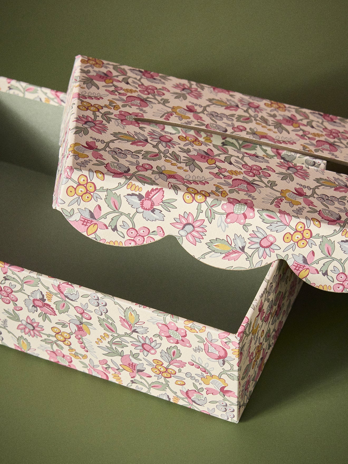 Papiertaschentuchbox mit Druck