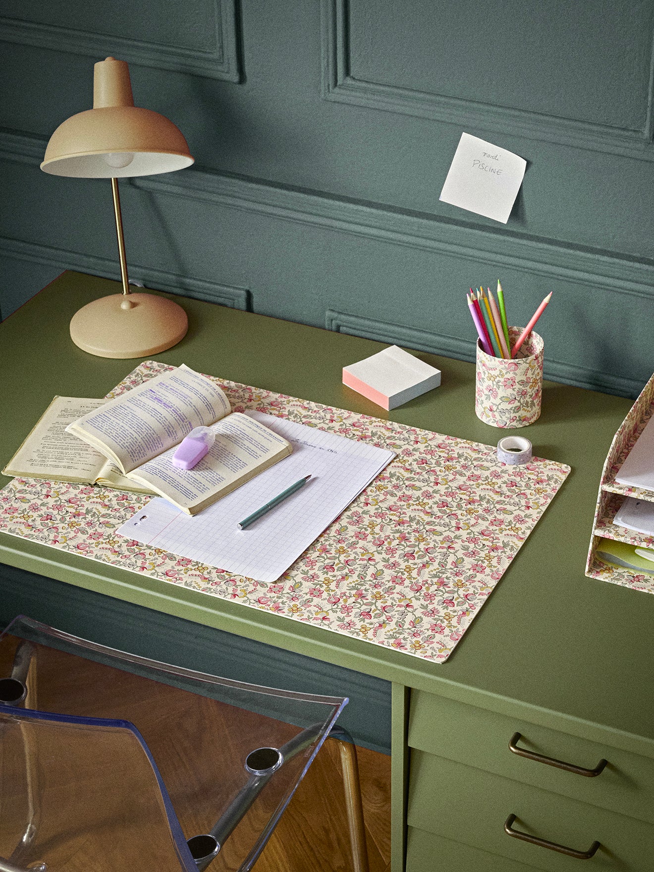 Untersetzer aus bedrucktem Papier