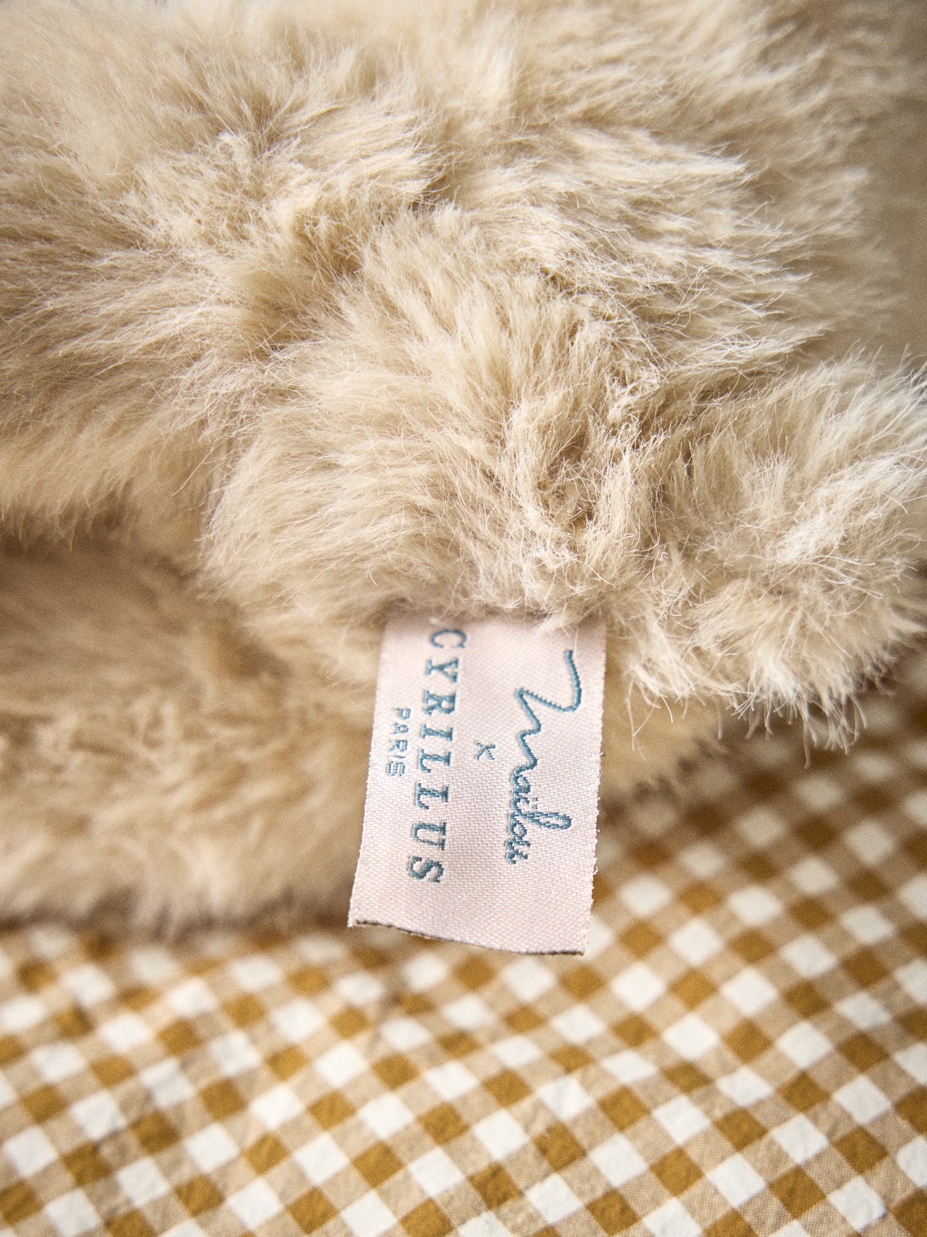 Teddybär « Louison » – Kollektion Cyrillus X Maïlou Tradition