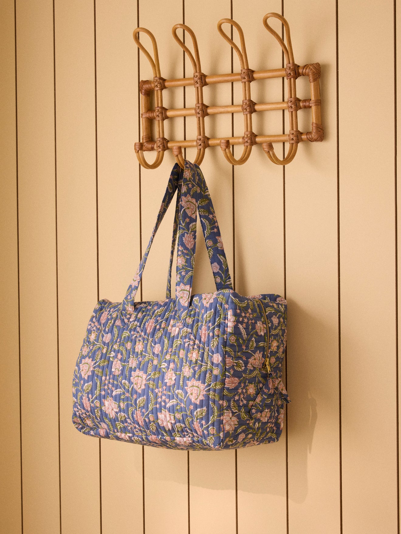 Wochenendtasche mit Blumen-Print Bella
