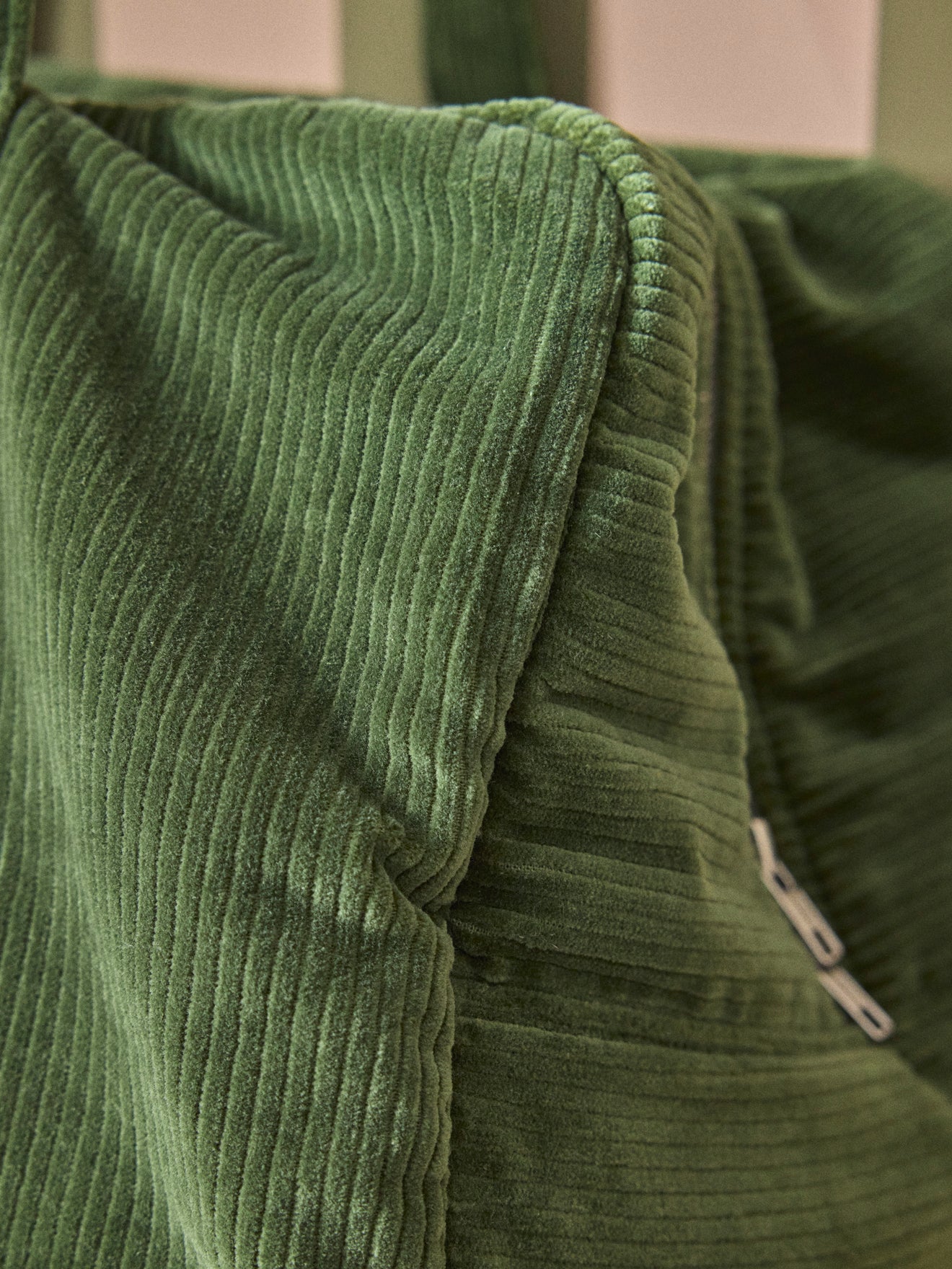 Sac Wochenende gesteppt aus Corduroy