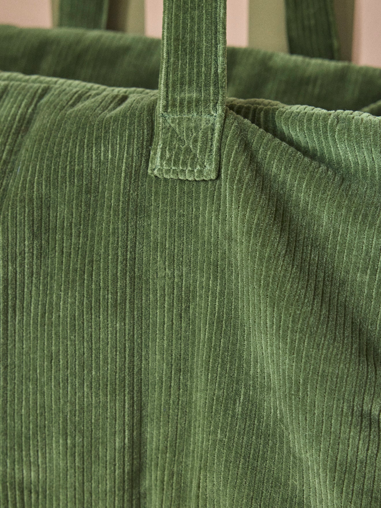 Sac Wochenende gesteppt aus Corduroy