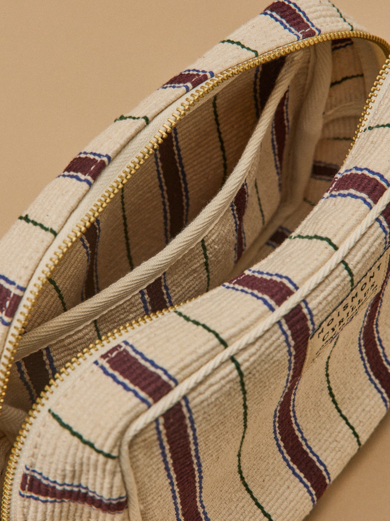 GroÃe Tasche mit Streifen â Collaboration Moismont x Cyrillus