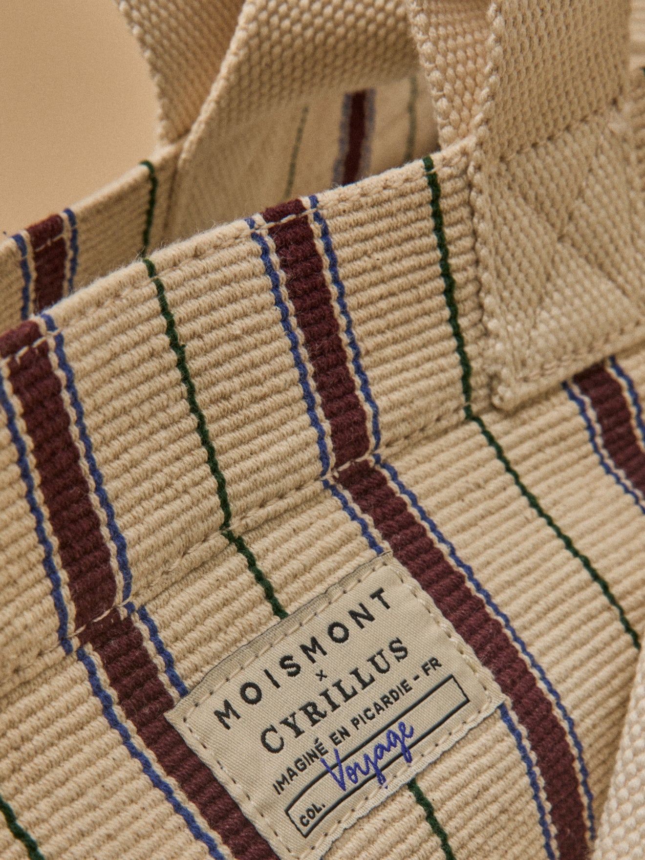 Maxi-Shopper mit Streifen â Collaboration Moismont x Cyrillus
