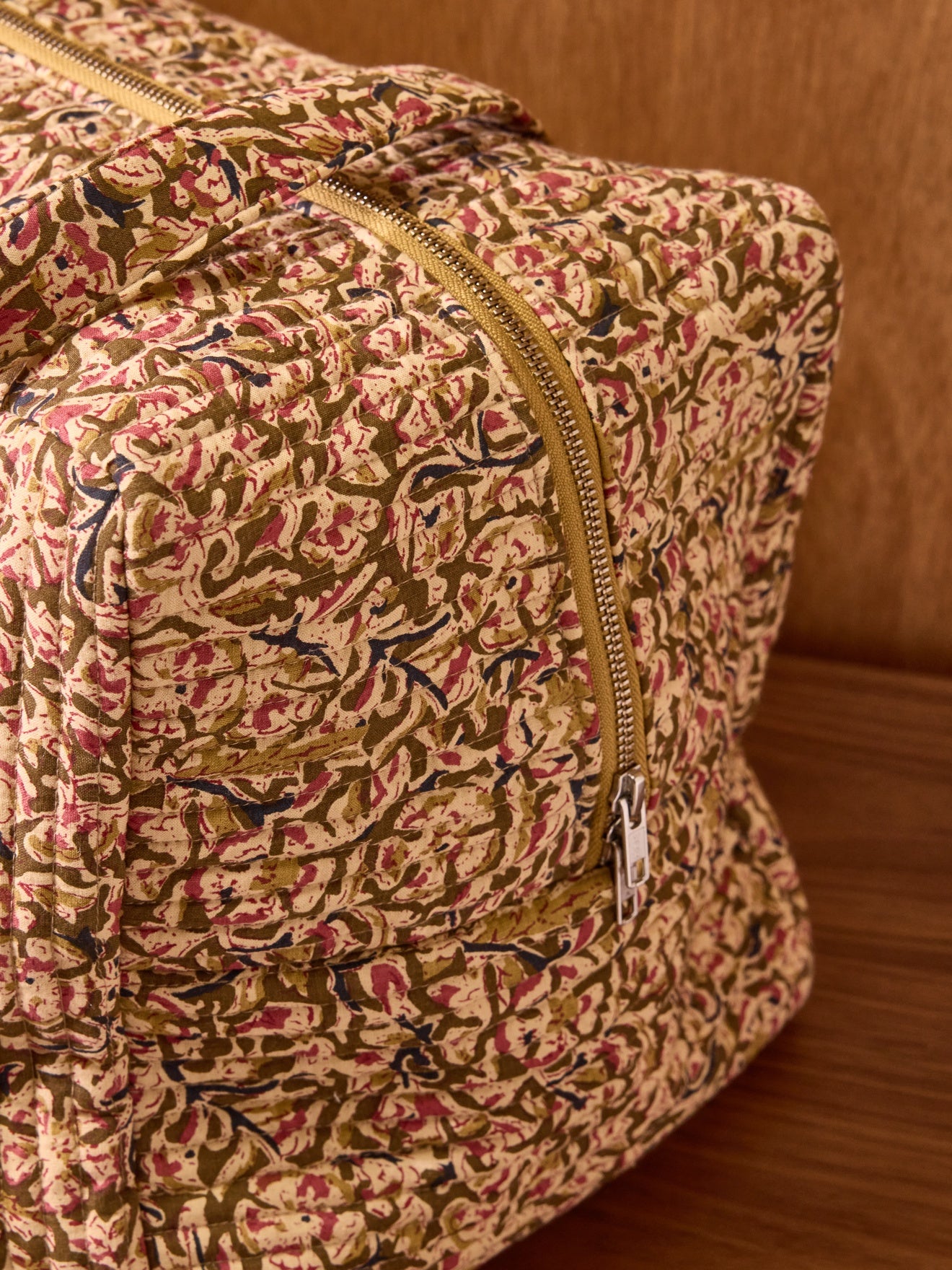 Wochenendtasche mit indischem Blumenmuster „Agra“
