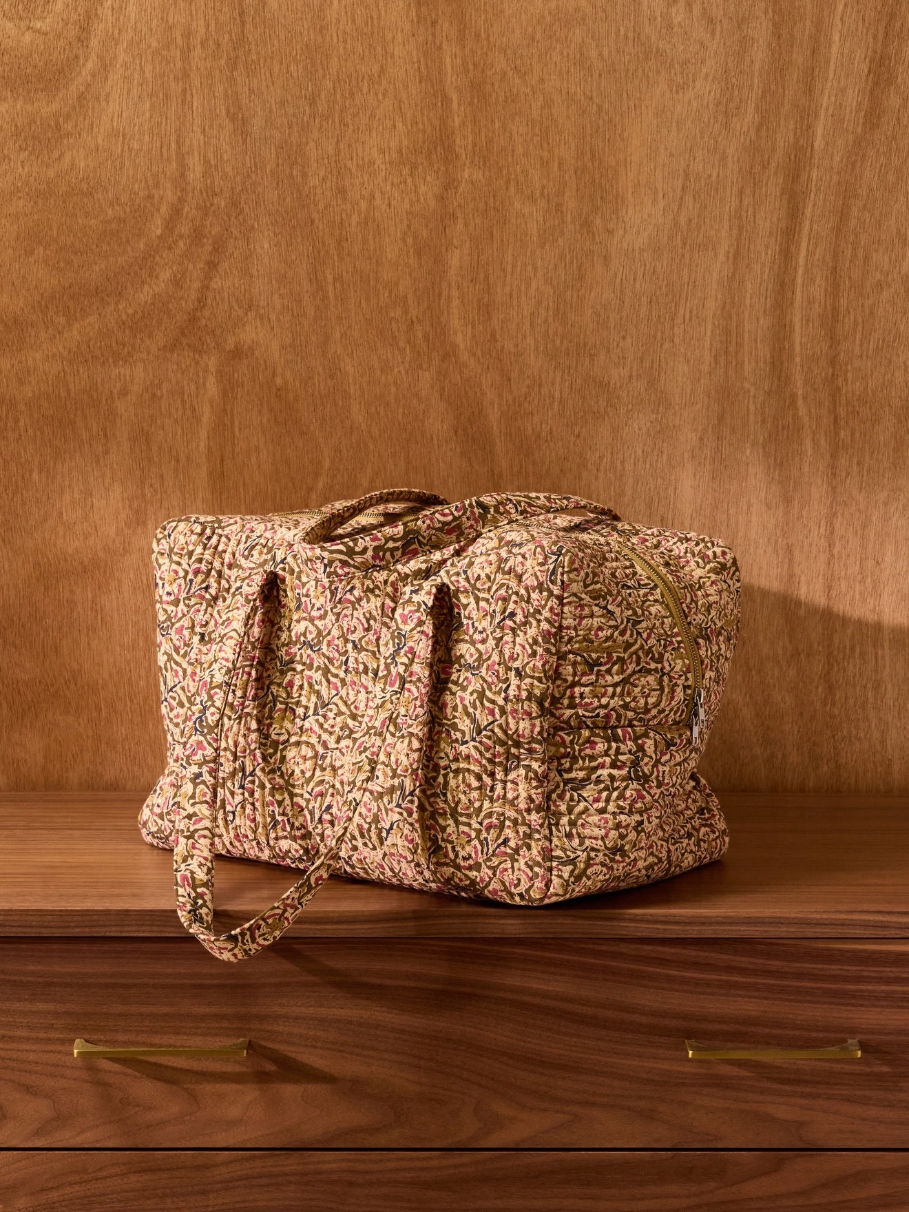 Wochenendtasche mit indischem Blumenmuster „Agra“