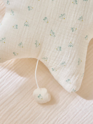 Etoile musicale en gaze de coton