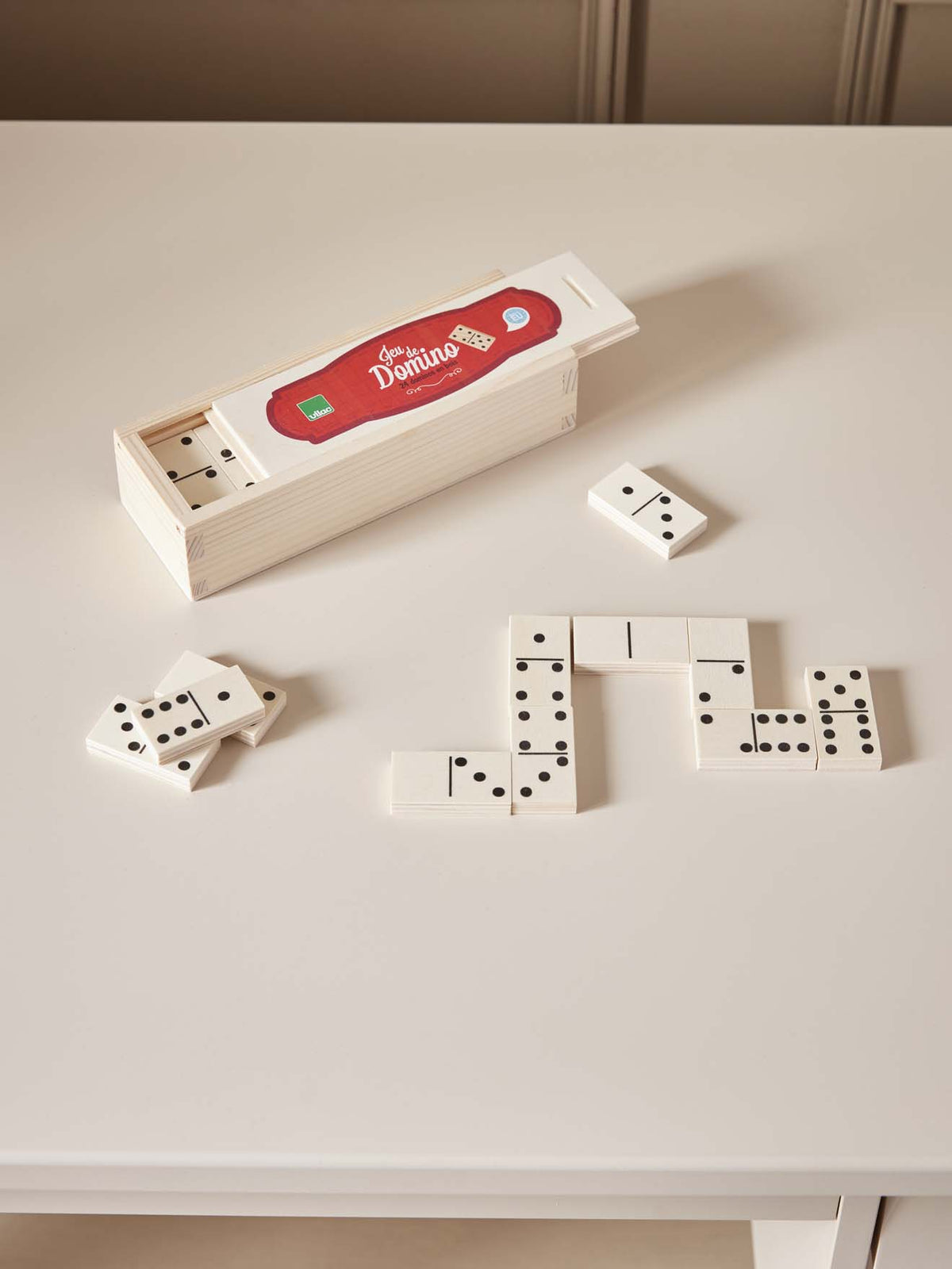 Jeu de dominos en bois - Collection Vilac