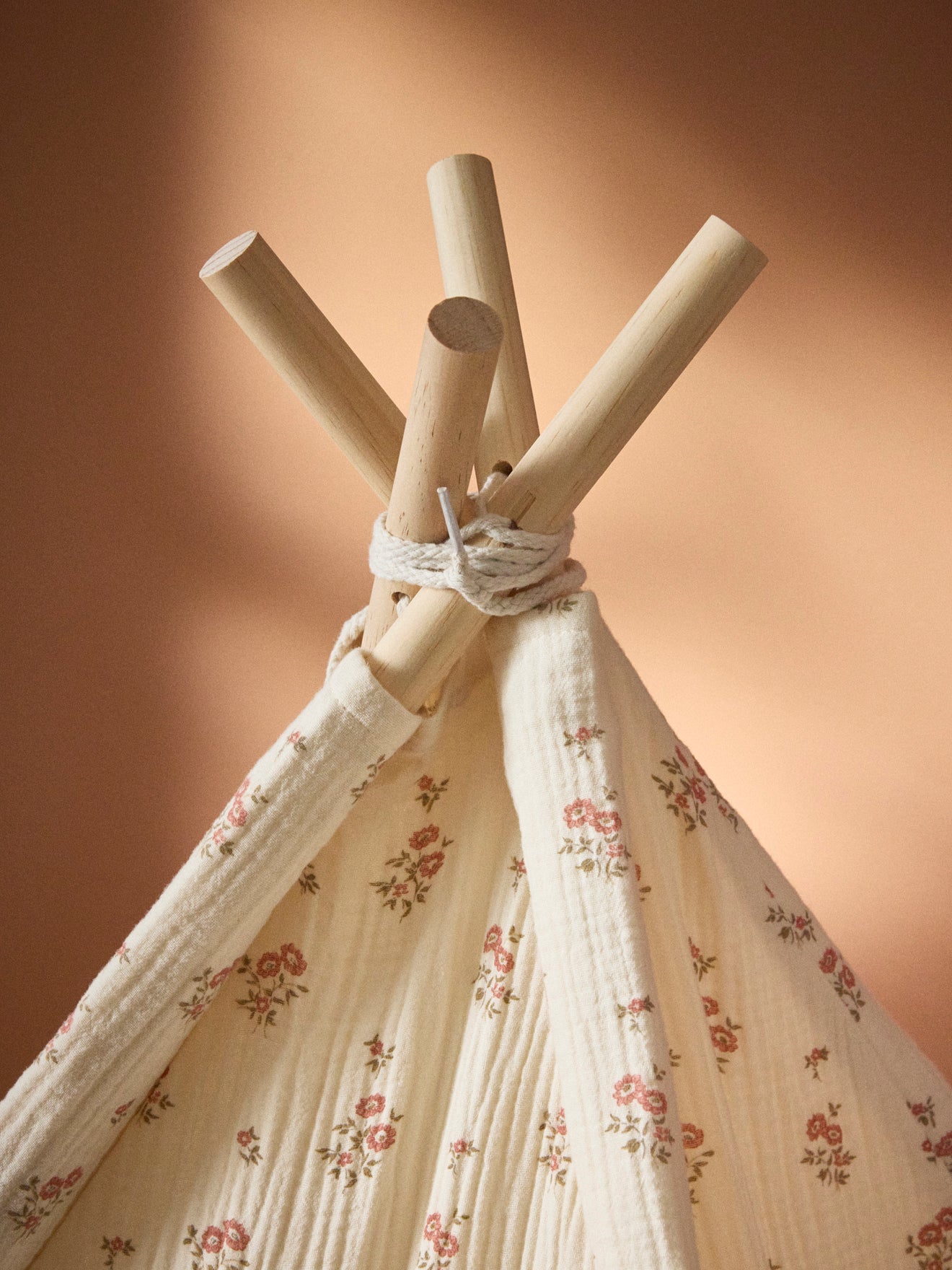 Kinder-Zelt Charly aus Baumwollgaze