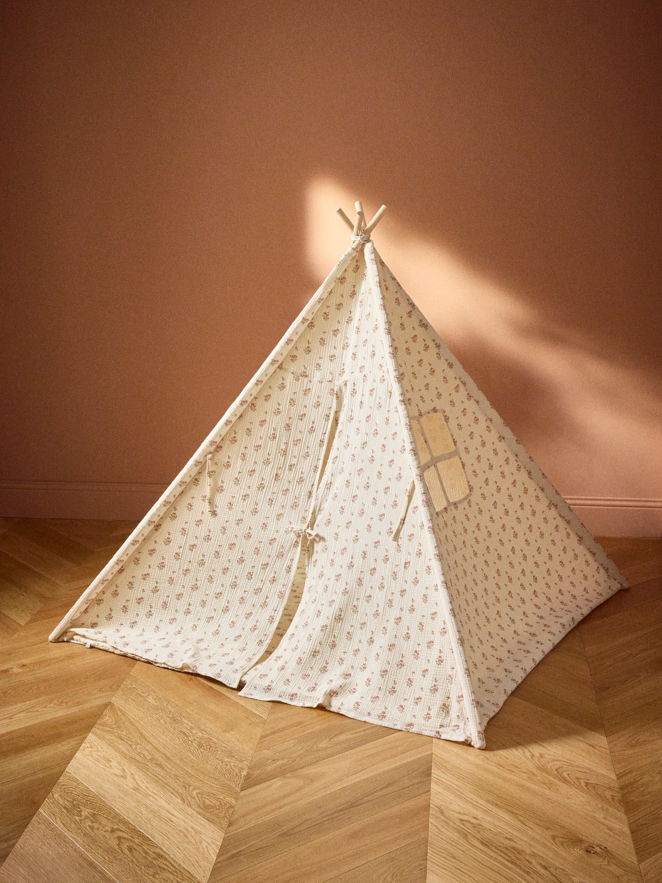 Kinder-Zelt Charly aus Baumwollgaze