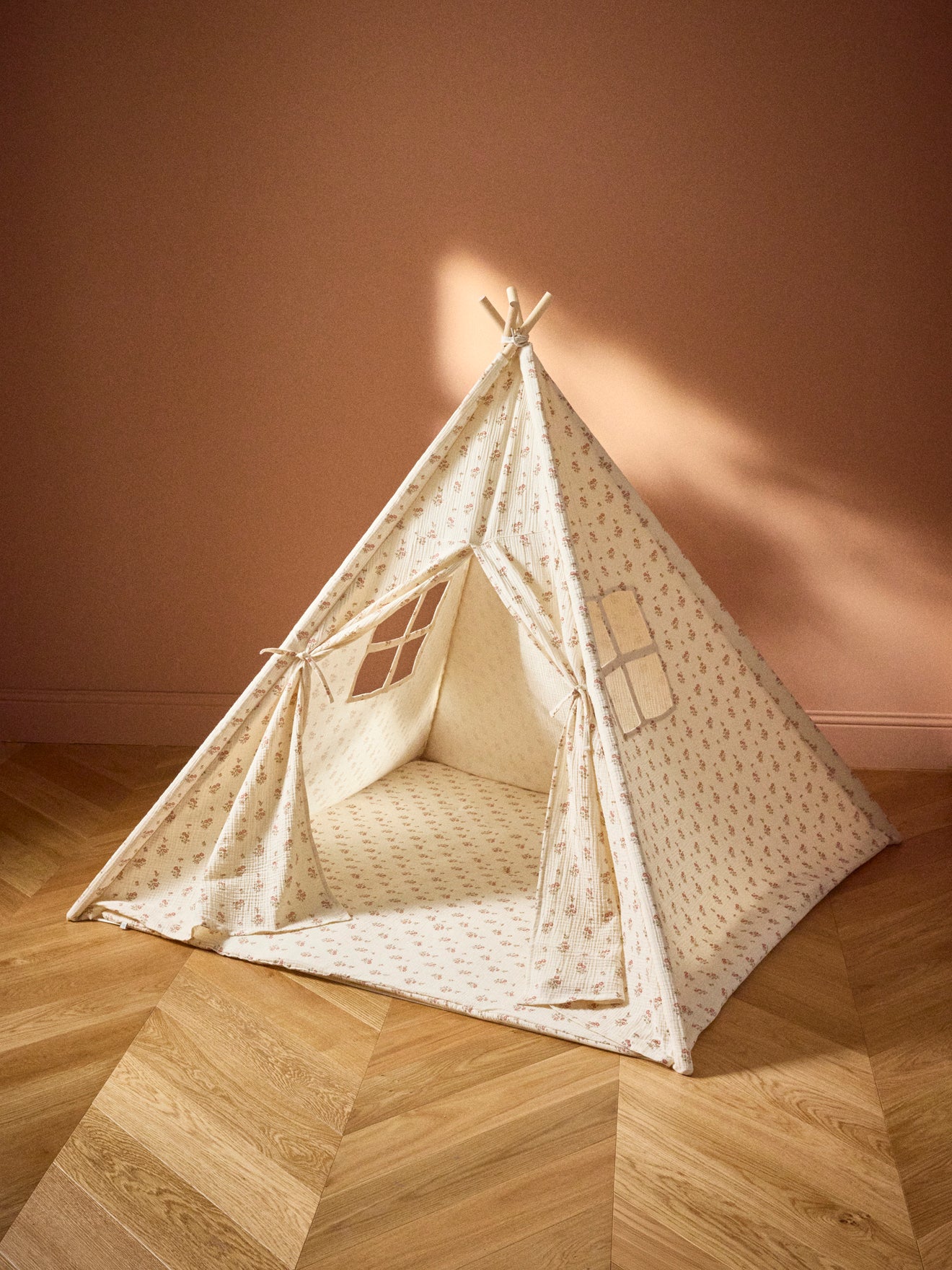 Kinder-Zelt Charly aus Baumwollgaze