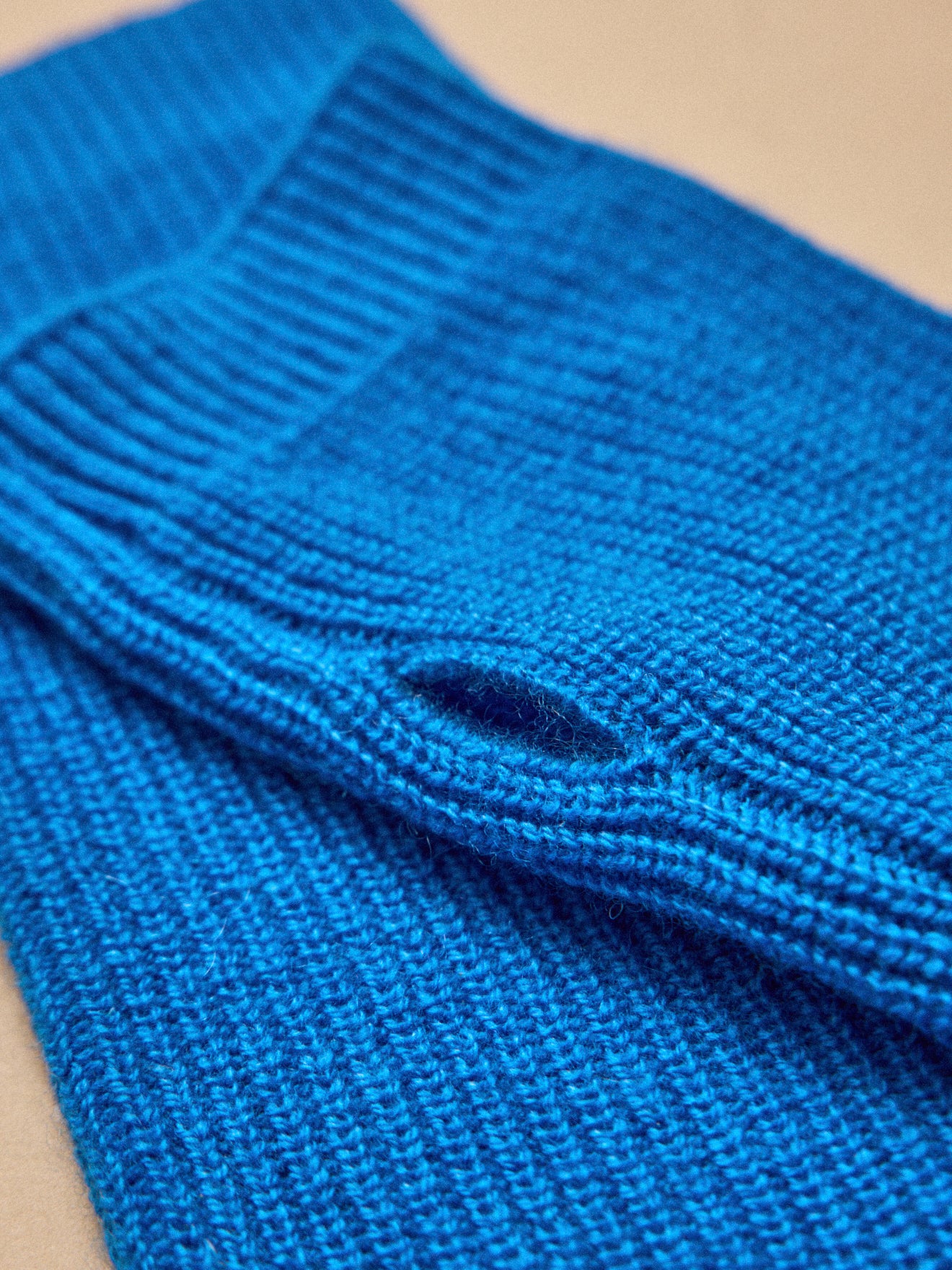 Fingerlose Handschuhe aus Wolle und Kaschmir für Damen