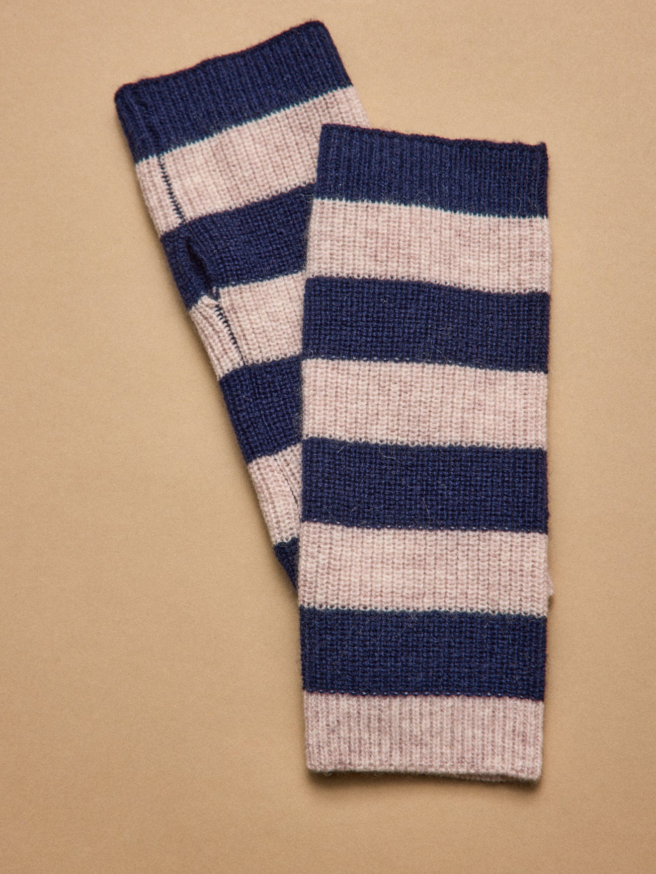 Fingerlose Handschuhe aus Wolle und Kaschmir für Damen