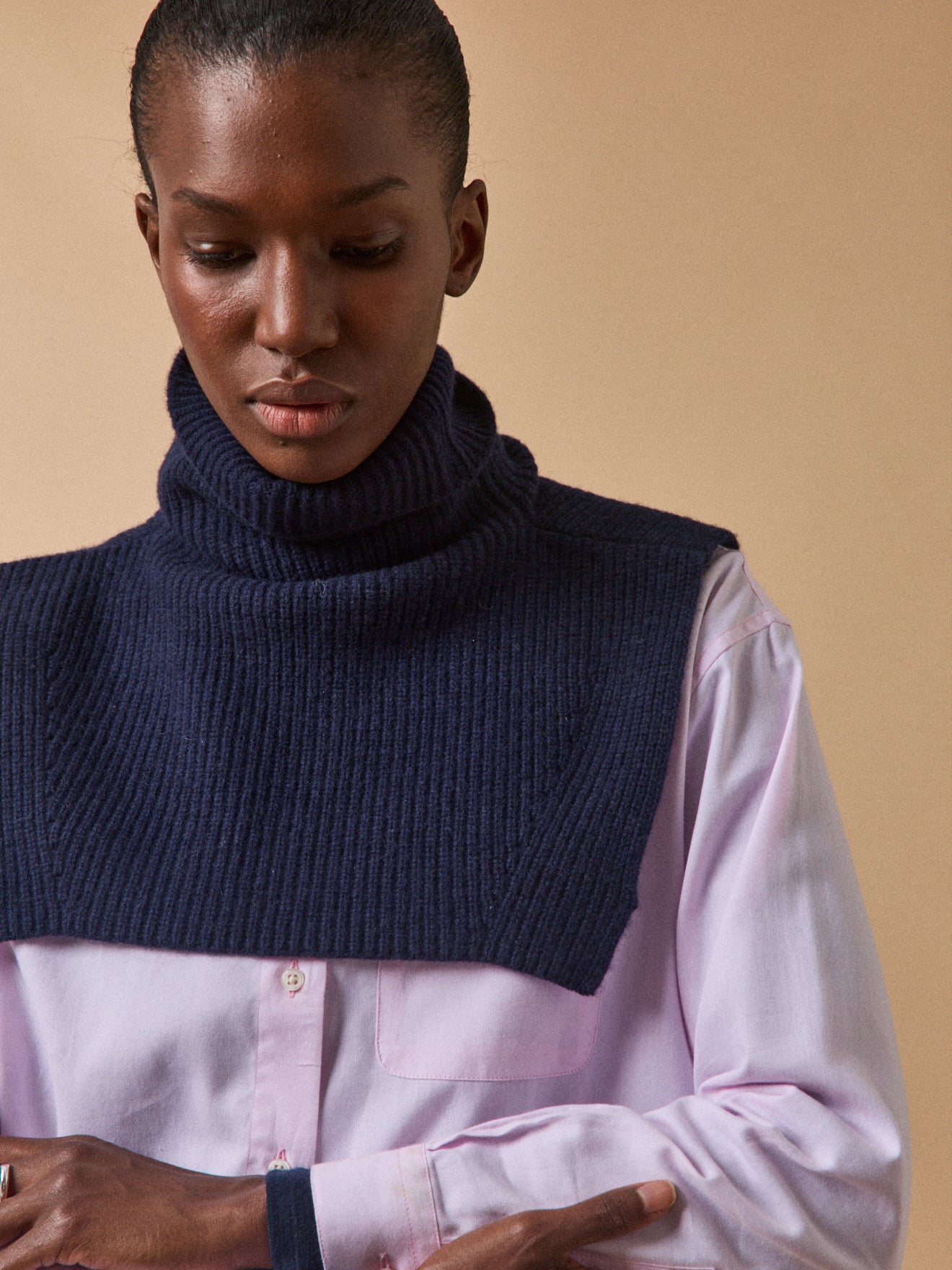 Damen-Rollkrageneinsatz