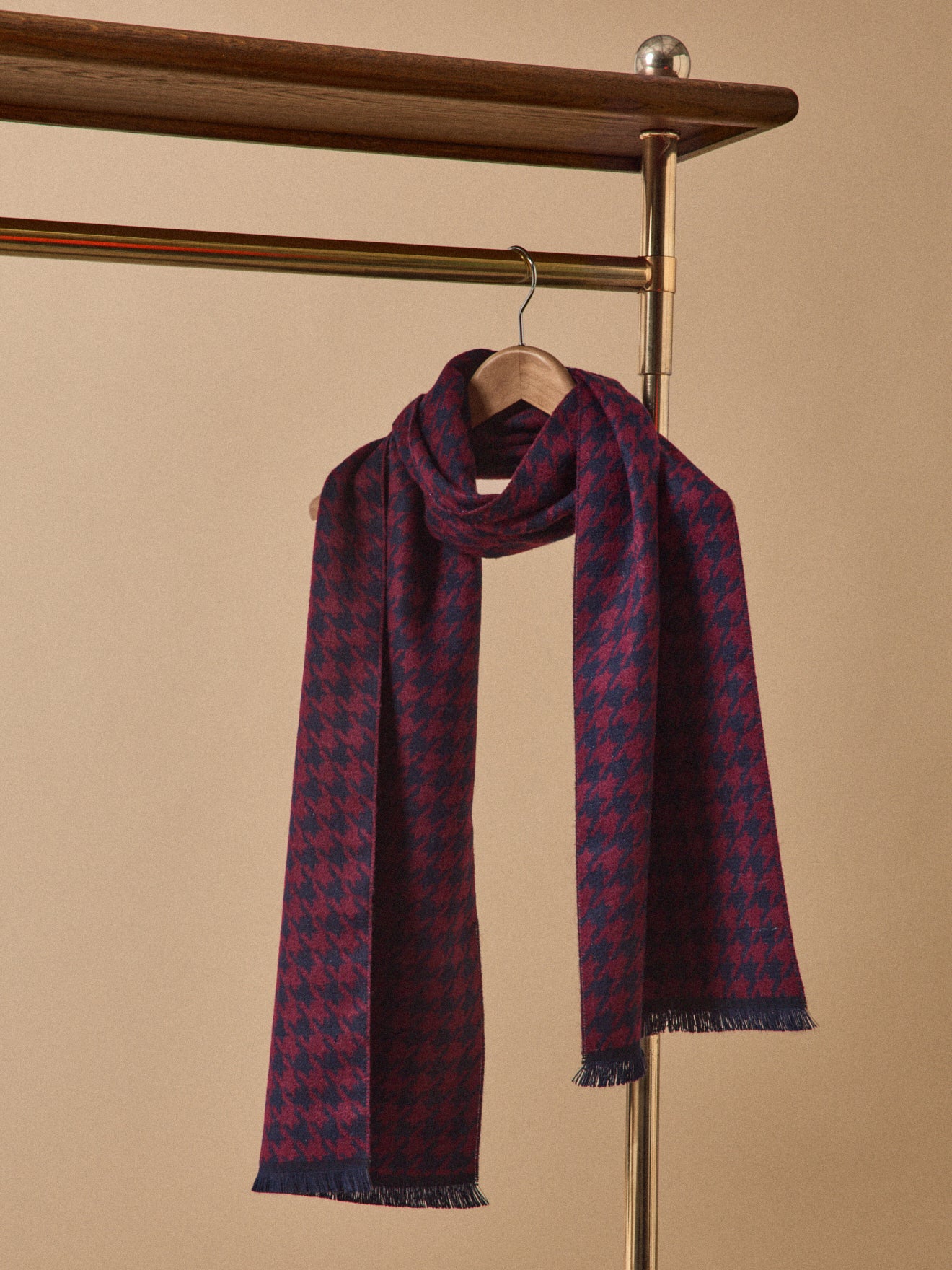 Damen-Schal « Pied-de-Coq » – Cyrillus X Pierre Quioc Créations