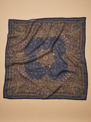 Bandana imprimé en laine femme