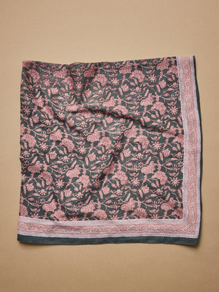 Foulard femme imprimé Gardénia