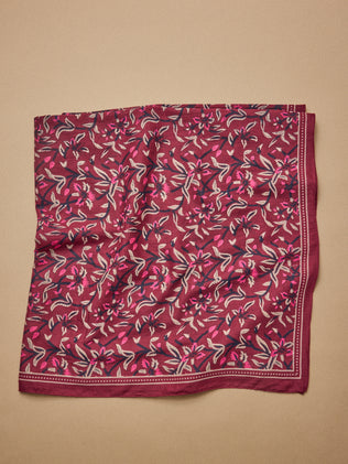 Foulard femme imprimé floral