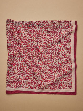 Foulard femme imprimé tachiste